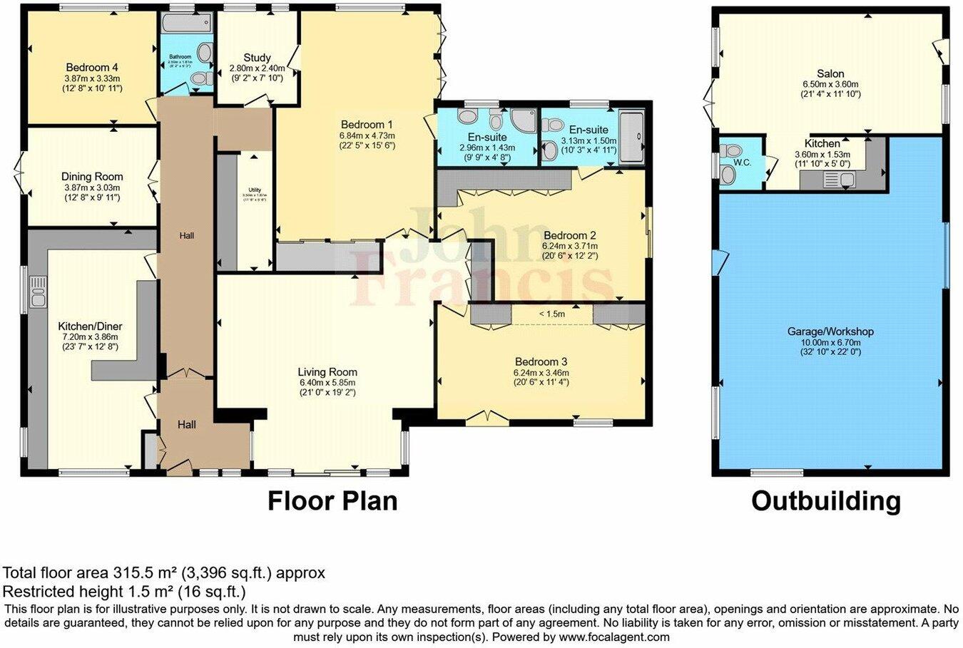 Saron Road, Saron, Ammanford, SA18 floorplan