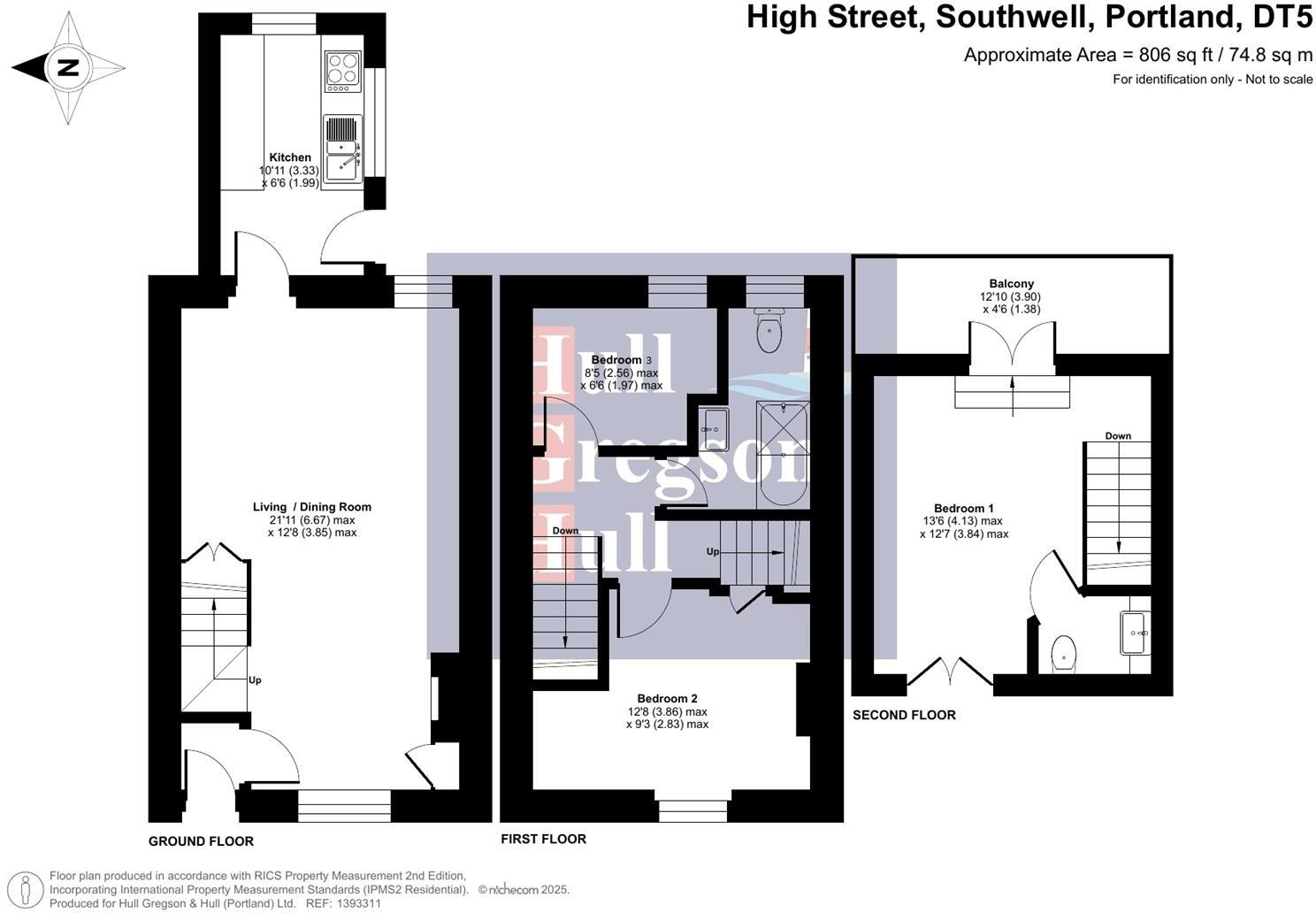 High Street, Southwell, Portland floorplan