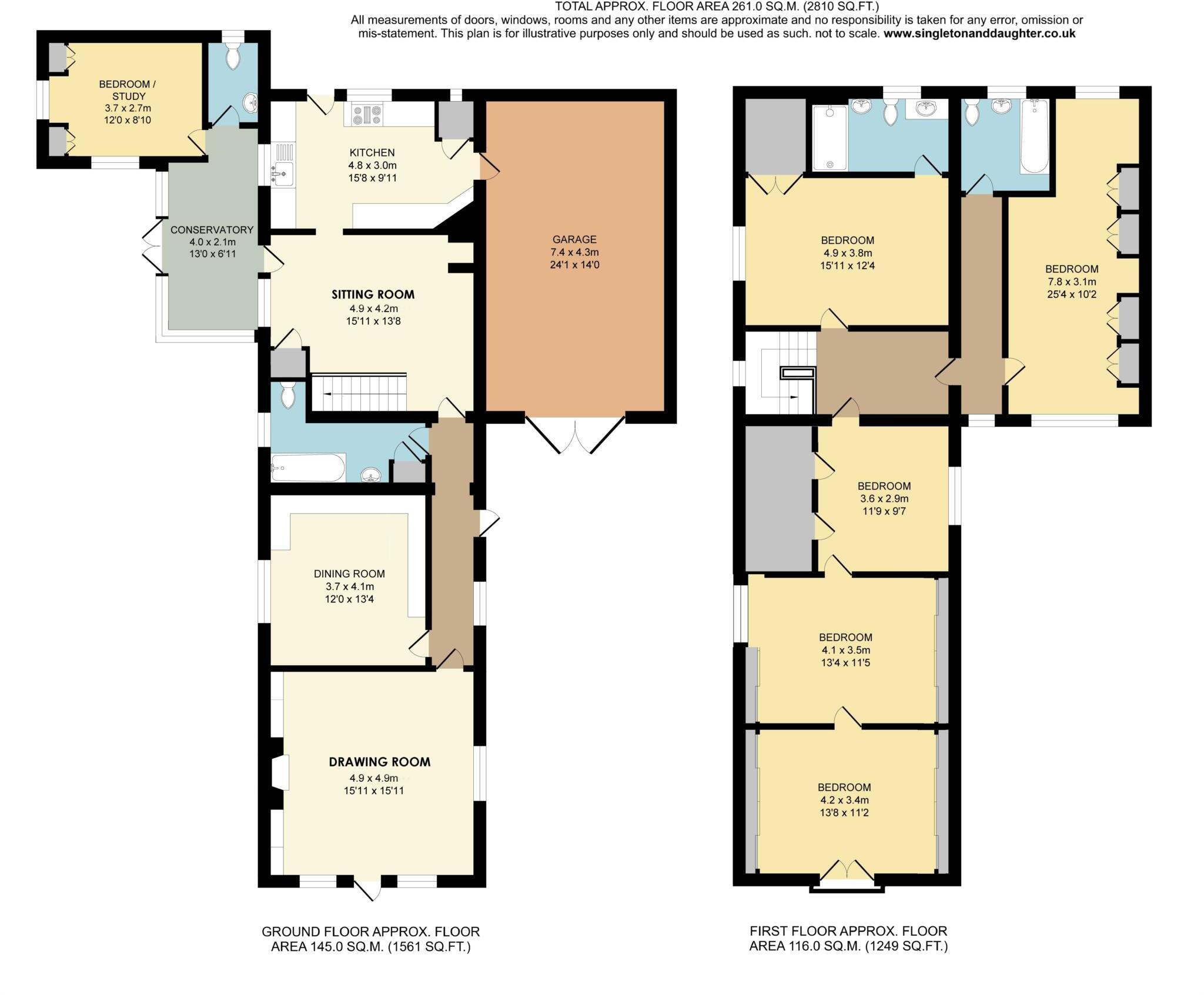 Whitchurch-on-Thames - Walk to Shops & train station floorplan