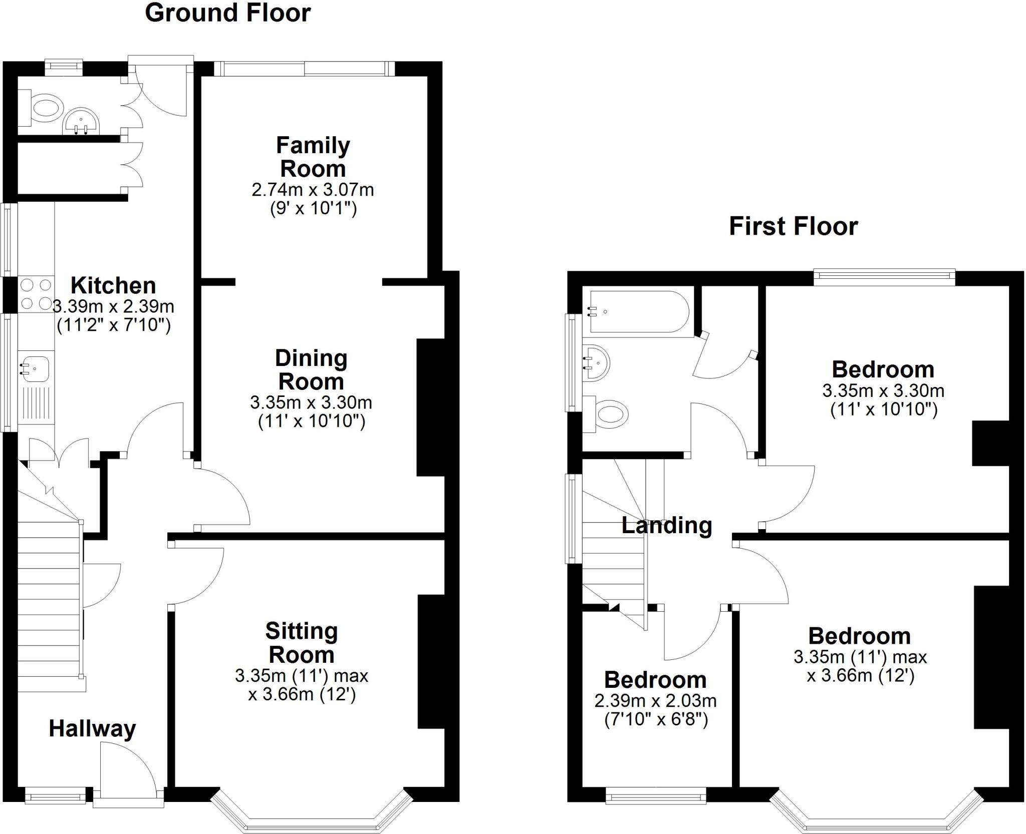 Westbrook Road, Milton, BS22 floorplan