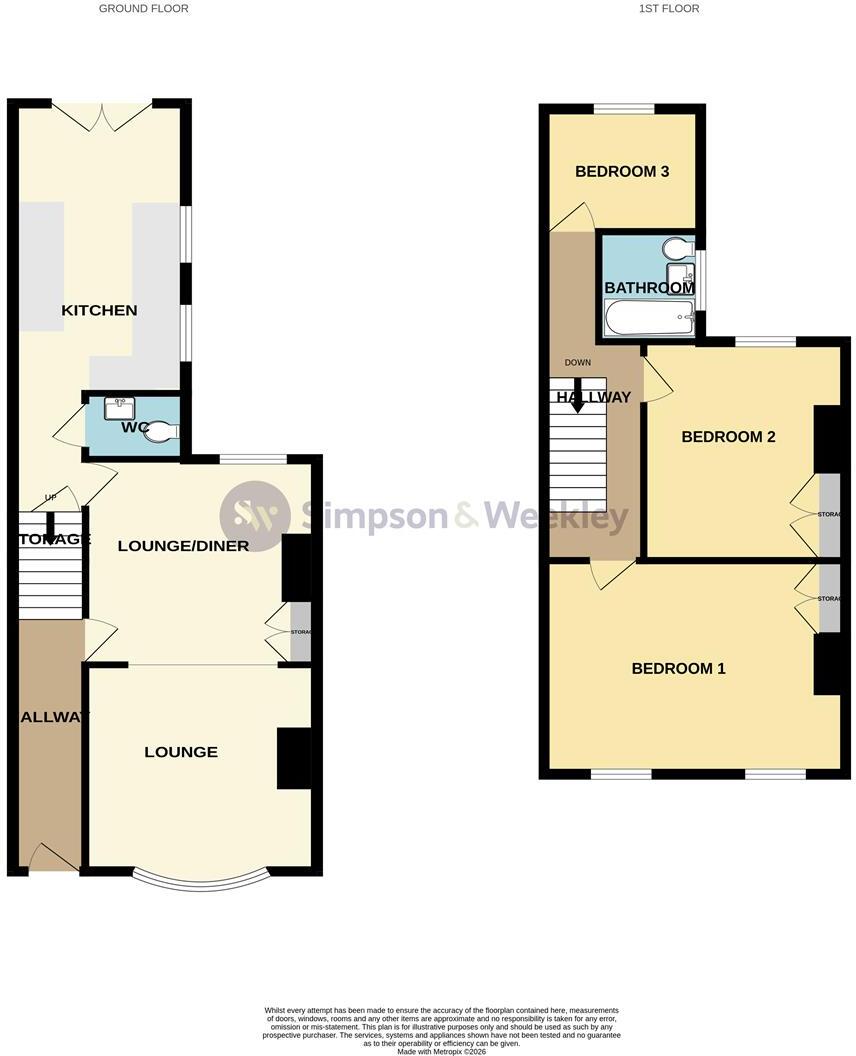 NN8 Melton Road, Wellingborough floorplan