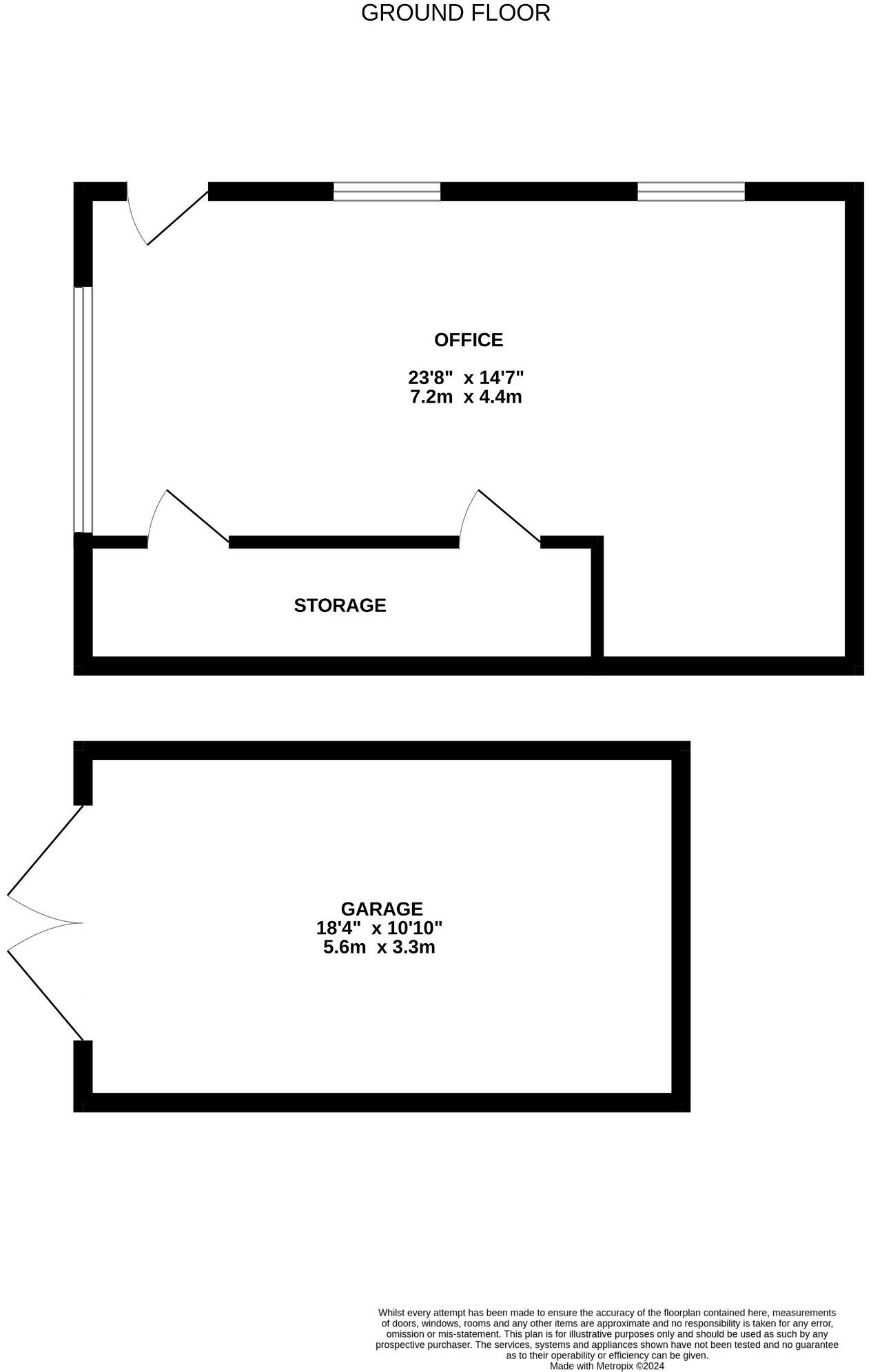 Isallt Fawr Cottage, Trearddur Bay, Anglesey, LL65 floorplan