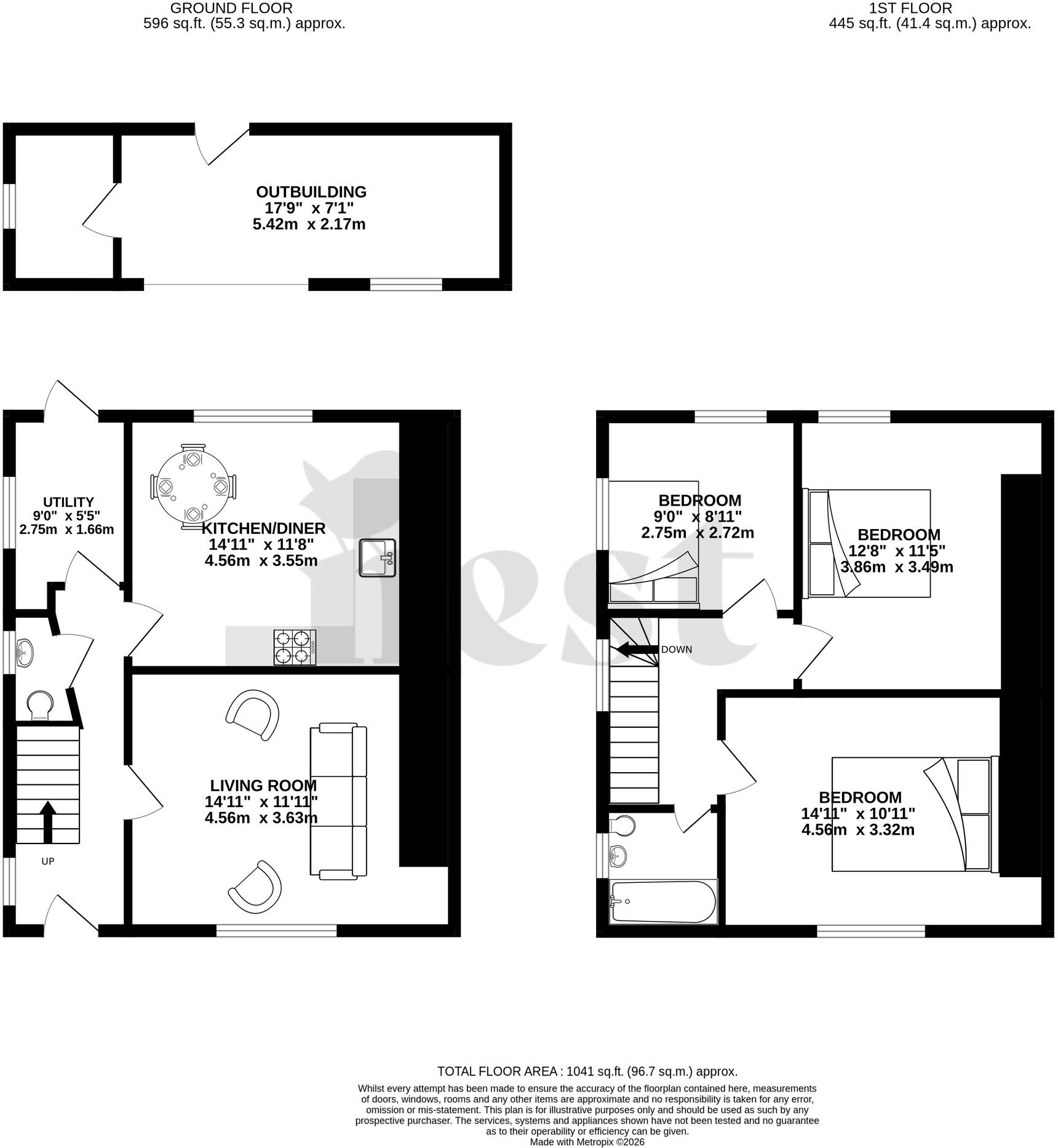 West Street, Stoke-Sub-Hamdon, Somerset floorplan