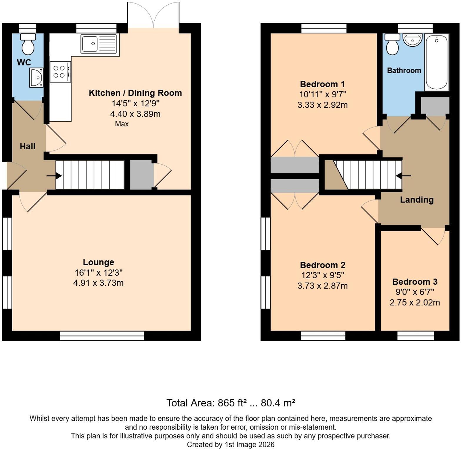 Meadowside, Angmering, BN16 floorplan