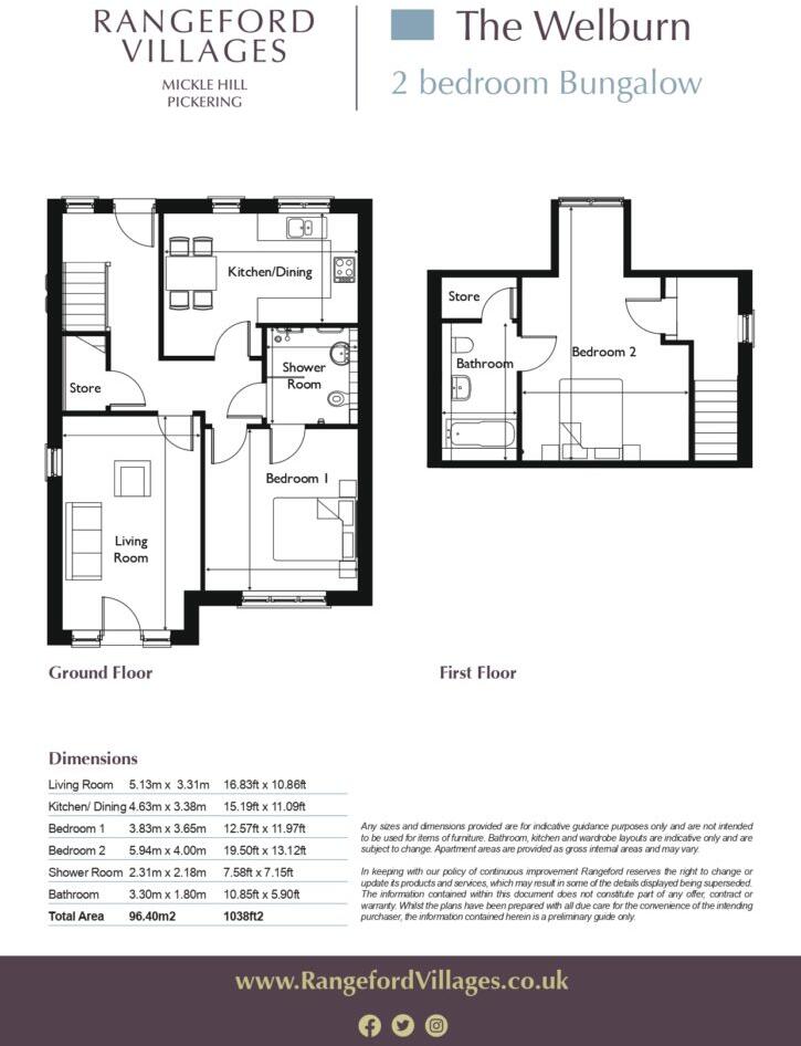 Mickle Hill, Pickering, YO18 7NB floorplan