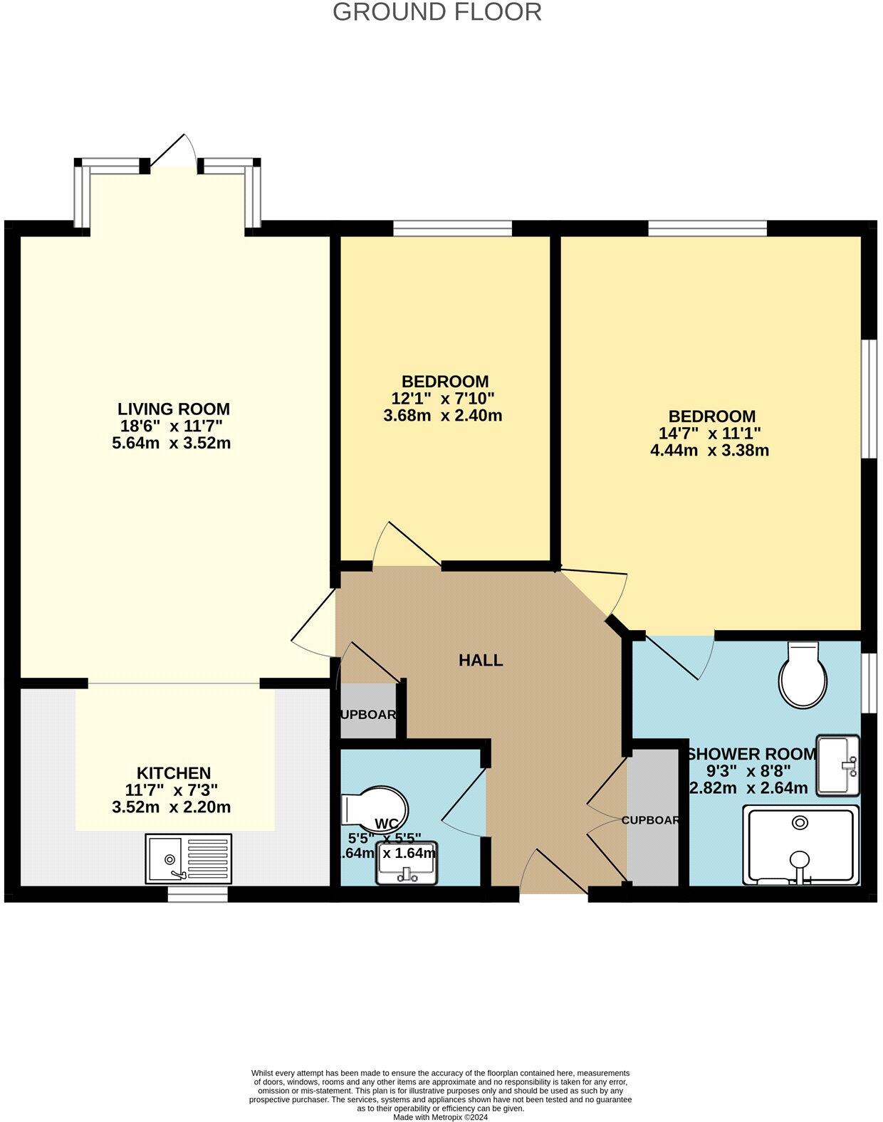 12, Mere View, Haughley, Stowmarket, Suffolk, IP14 floorplan