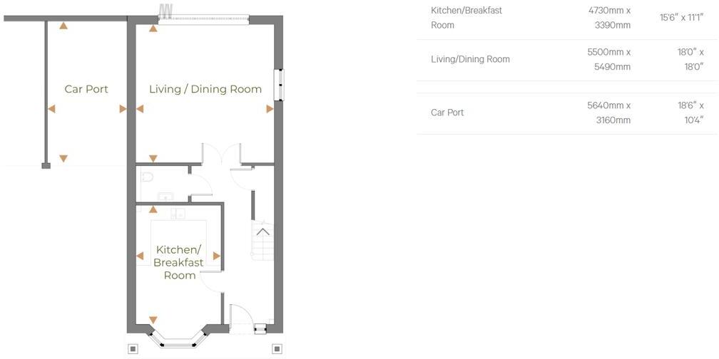 Ortega Fields, Biddenden, Ashford, Kent, TN27 8AR floorplan