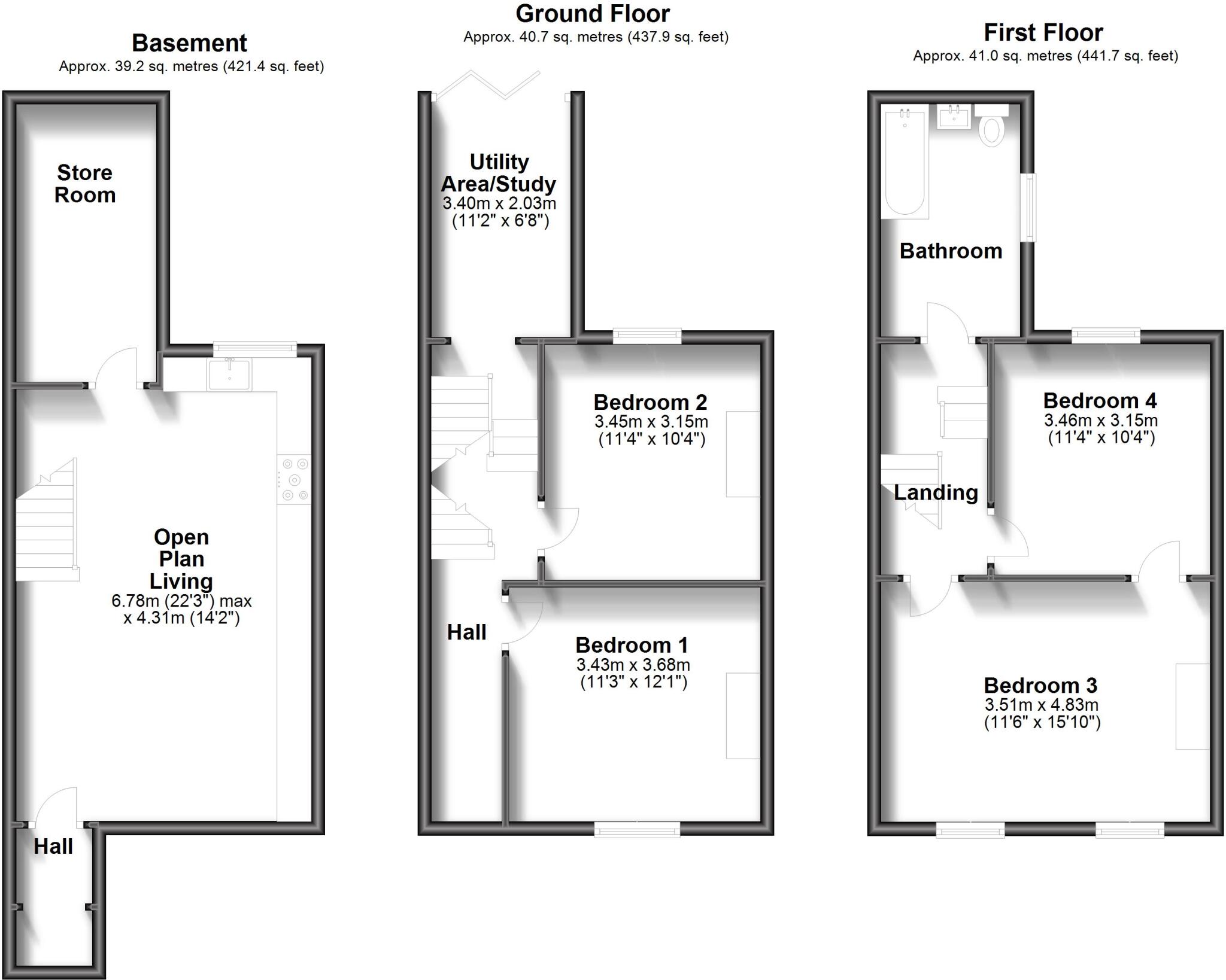 Parrock Street Gravesend DA12 floorplan