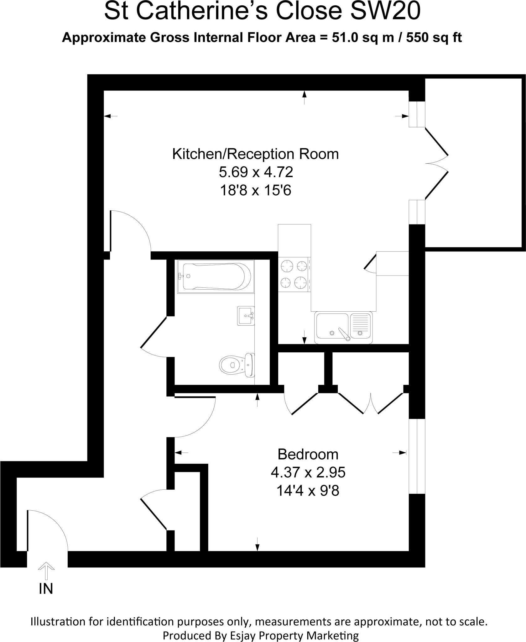 St Catherine’s Close, Raynes Park, SW20 floorplan
