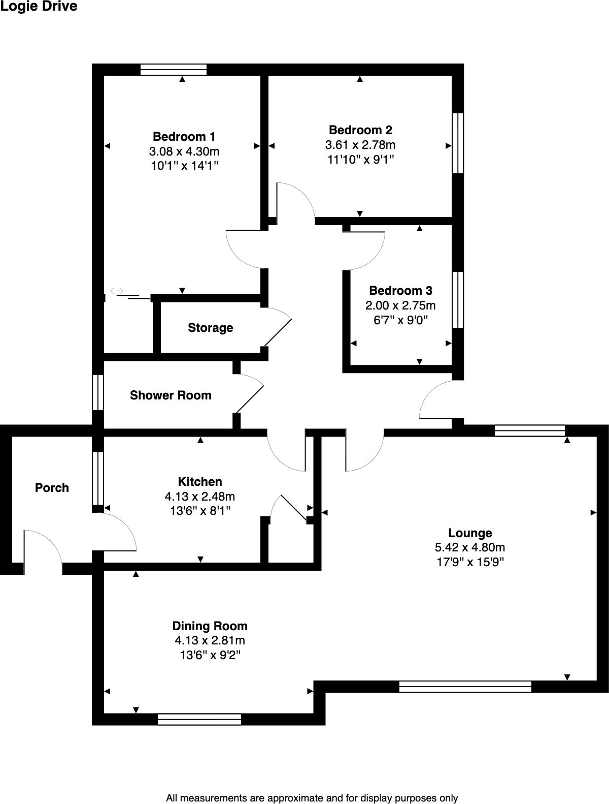 31, Logie Drive,Larbert,FK5 4EA floorplan