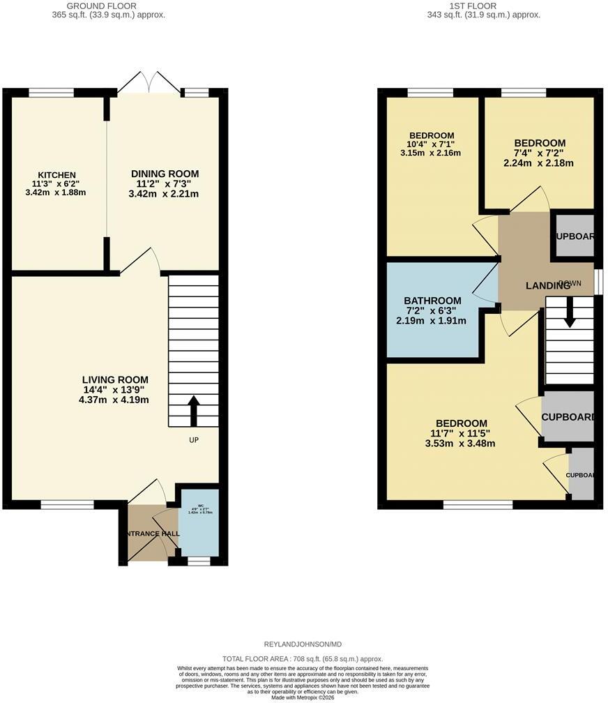 Malkin Drive, Church Langley floorplan
