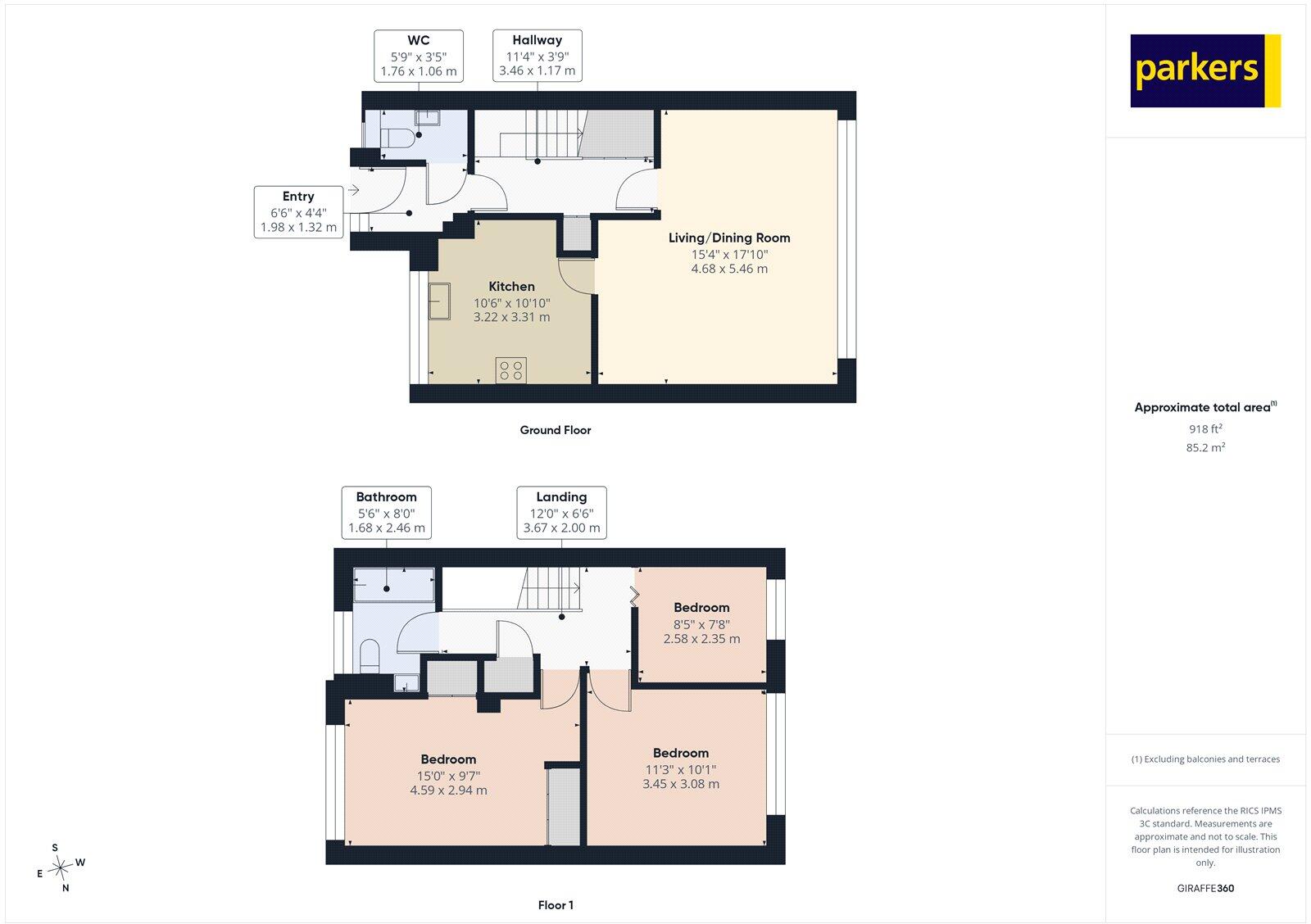 Chichester Road, Tilehurst, Reading, Berkshire, RG30 floorplan