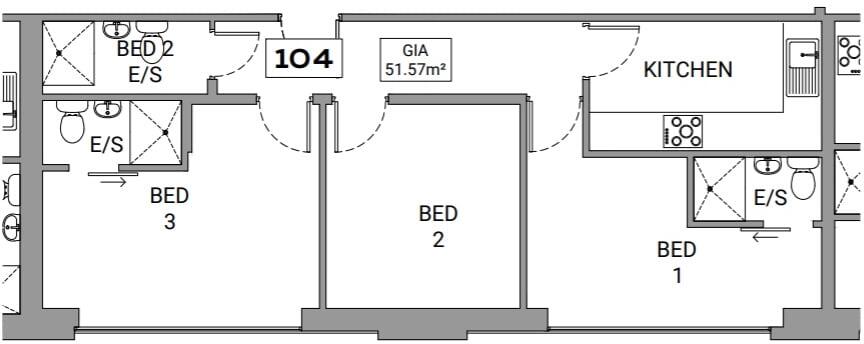 Saxon House floorplan