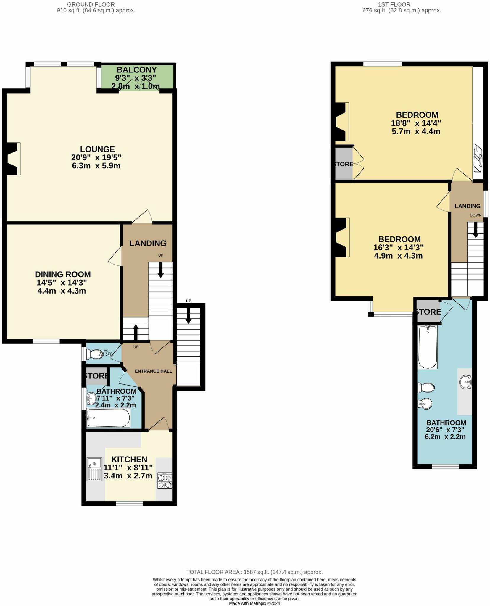 144A, High Street, Broadstairs, CT10 floorplan