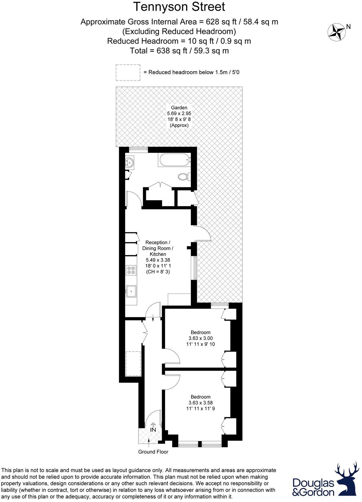 Tennyson Street, SW8 floorplan