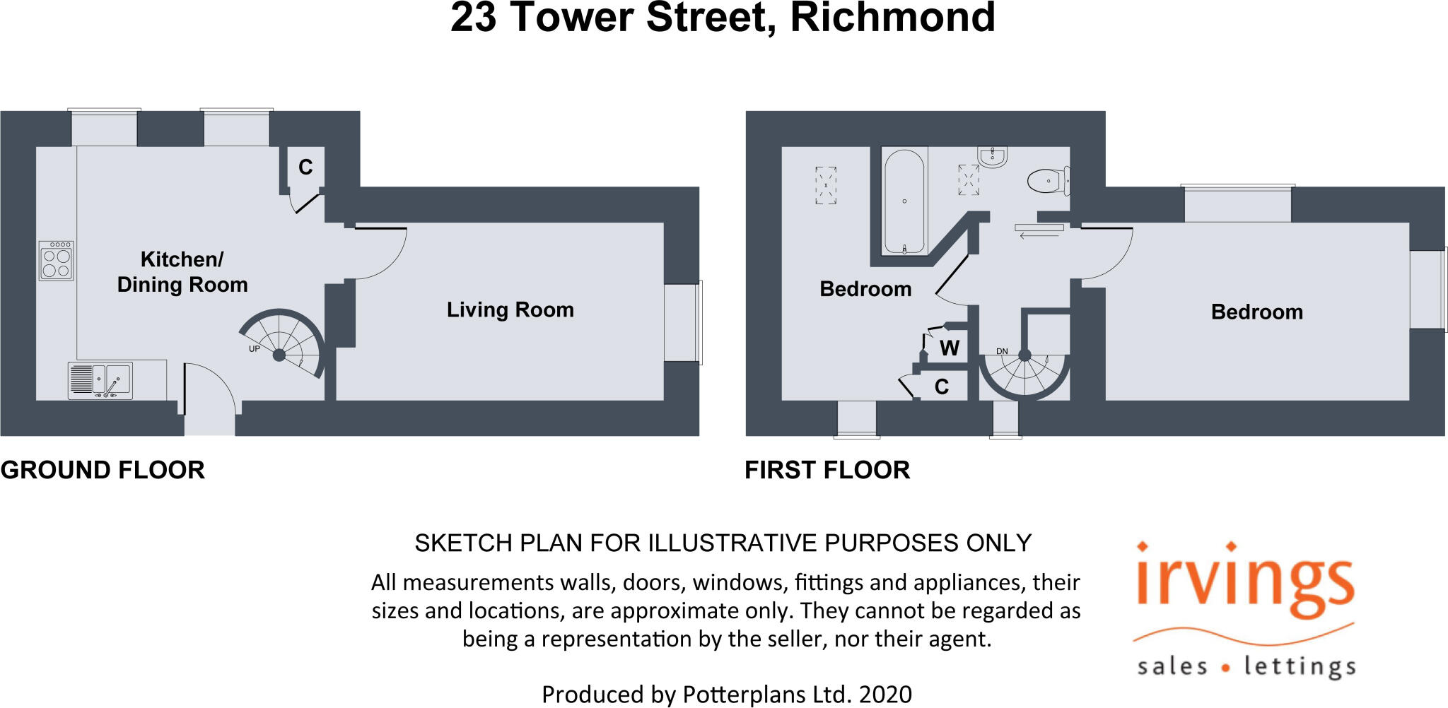 Tower Street, Richmond floorplan