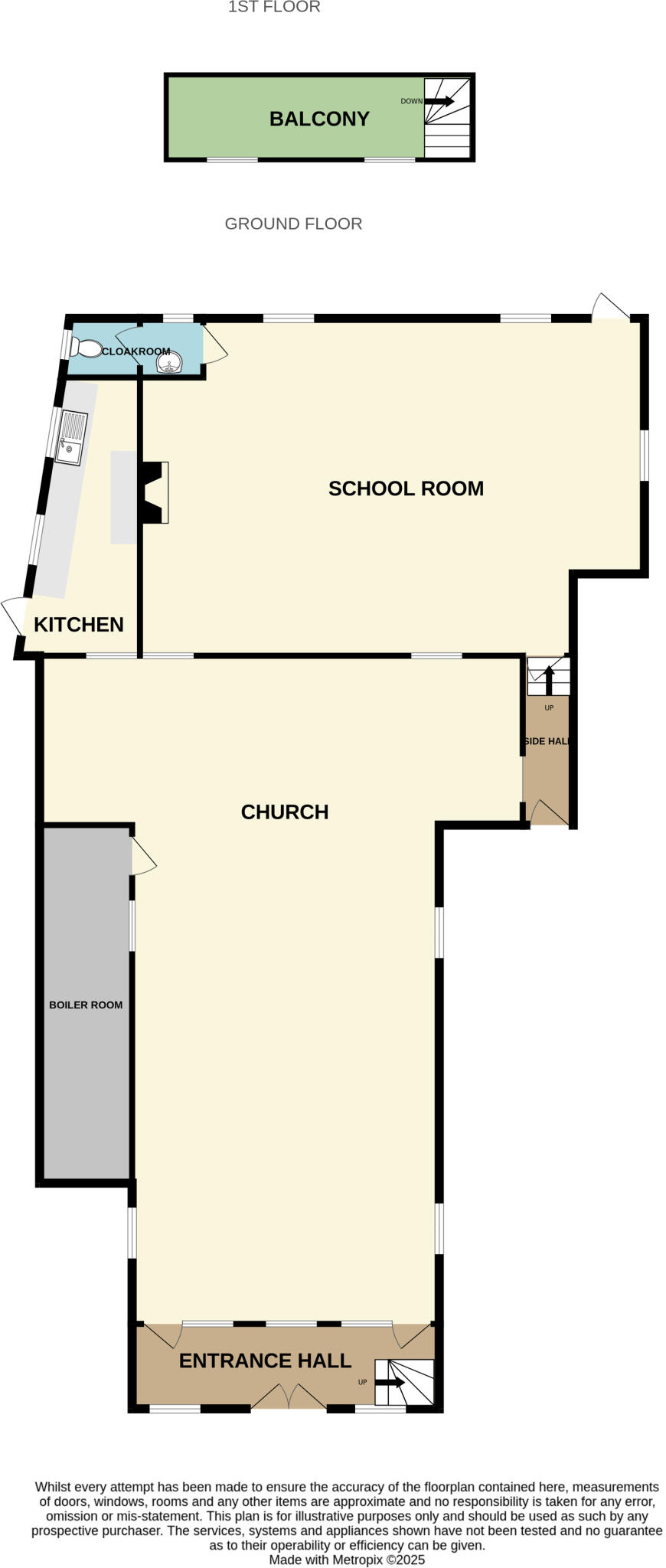 Wiltown, Curry Rivel, Langport, Somerset, TA10 floorplan