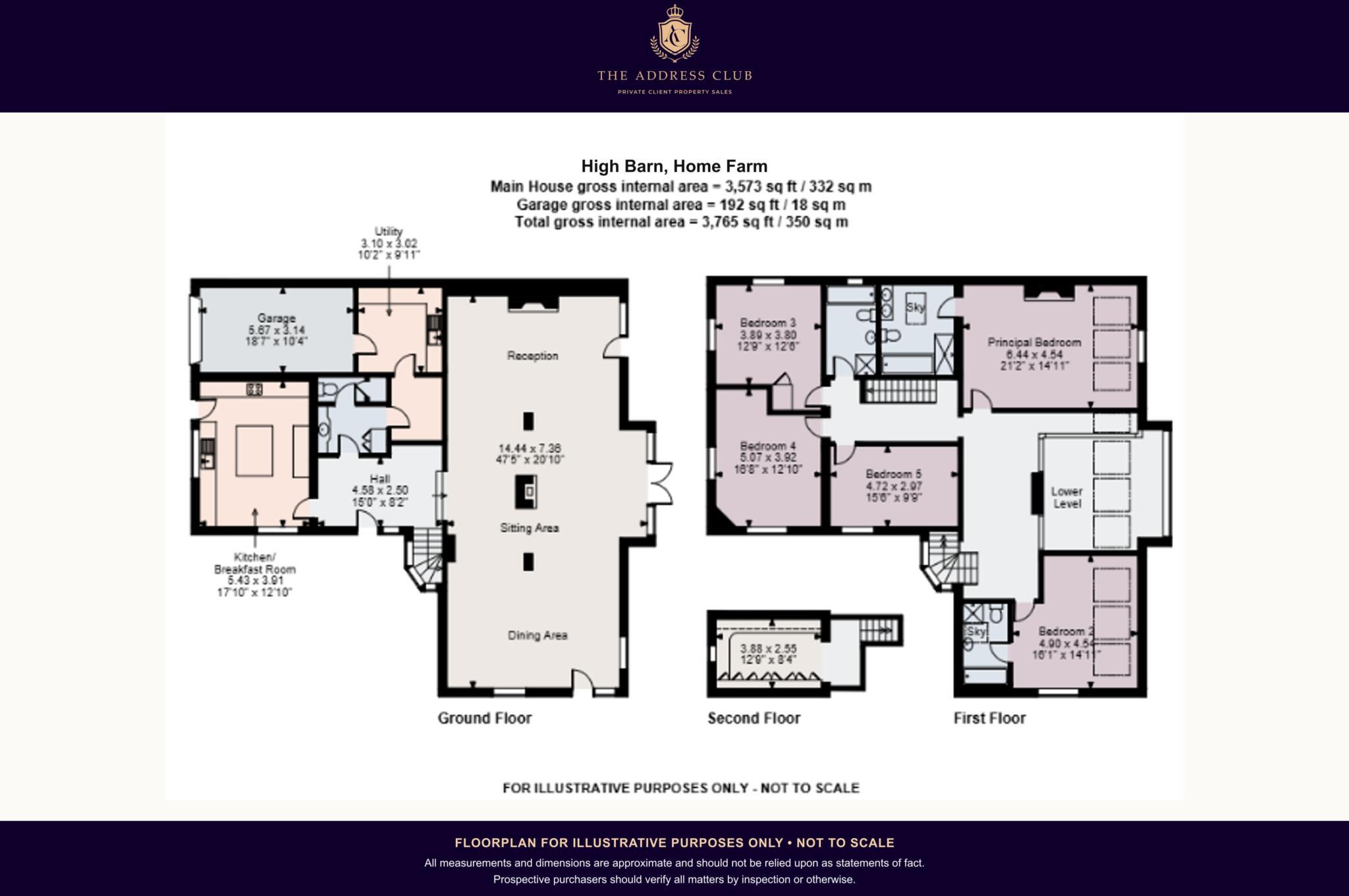 High Barn, Home Farm, Mere, Knutsford floorplan