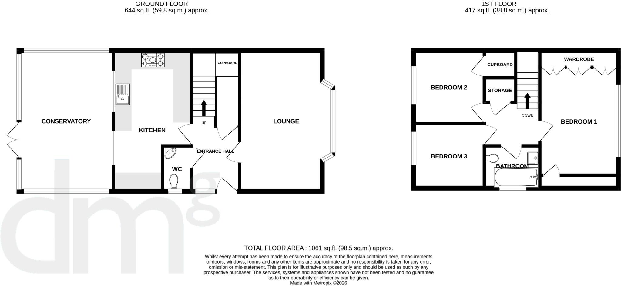 Birchwood Close, Tiptree floorplan