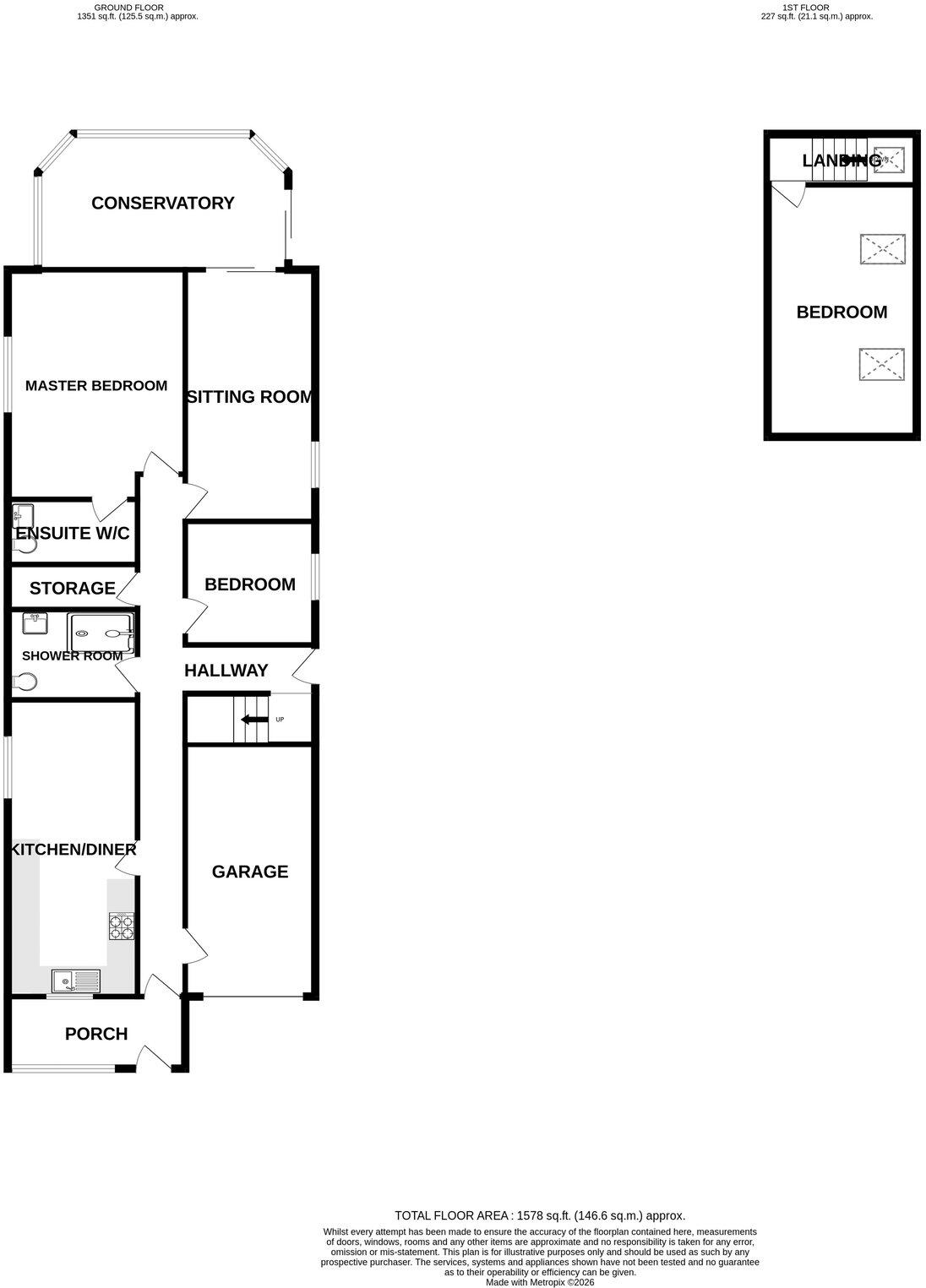 Station Road, Clenchwarton, King's Lynn, PE34 floorplan