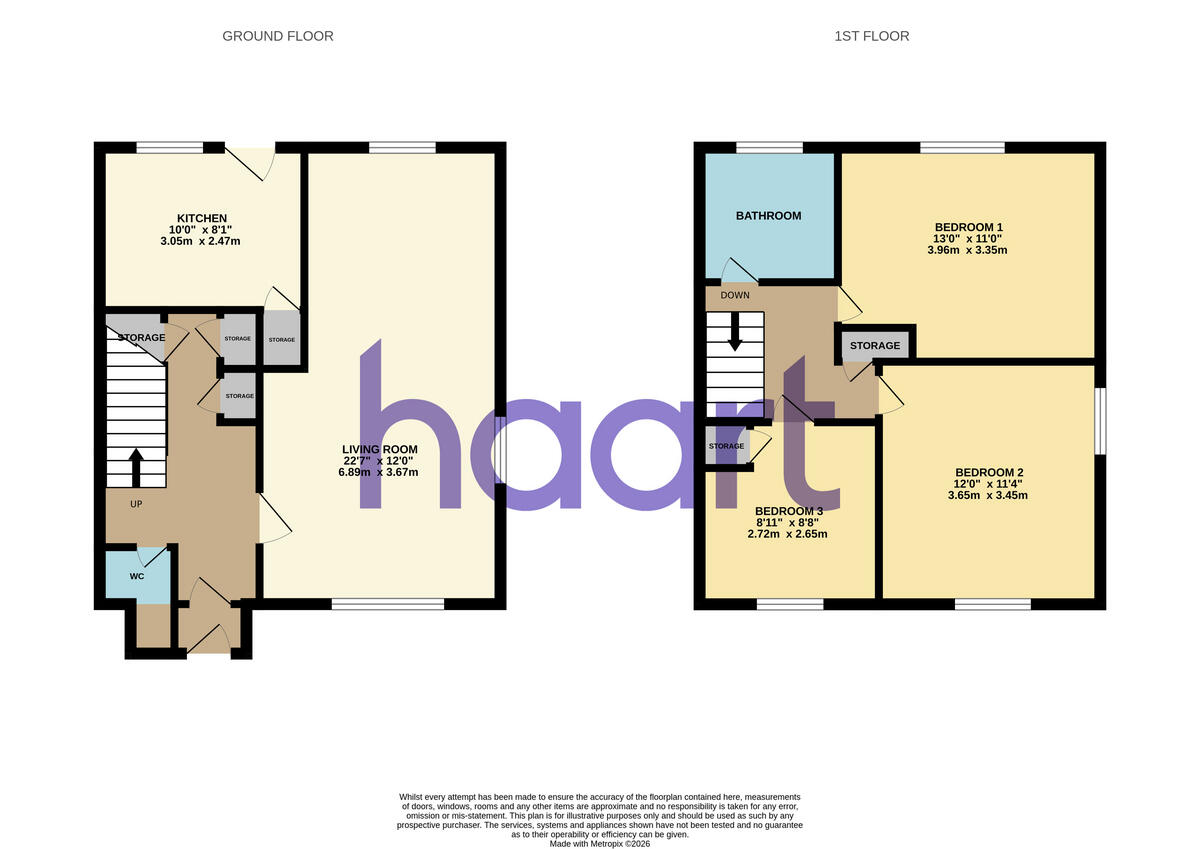 Abbotsford Drive, St Ann's floorplan