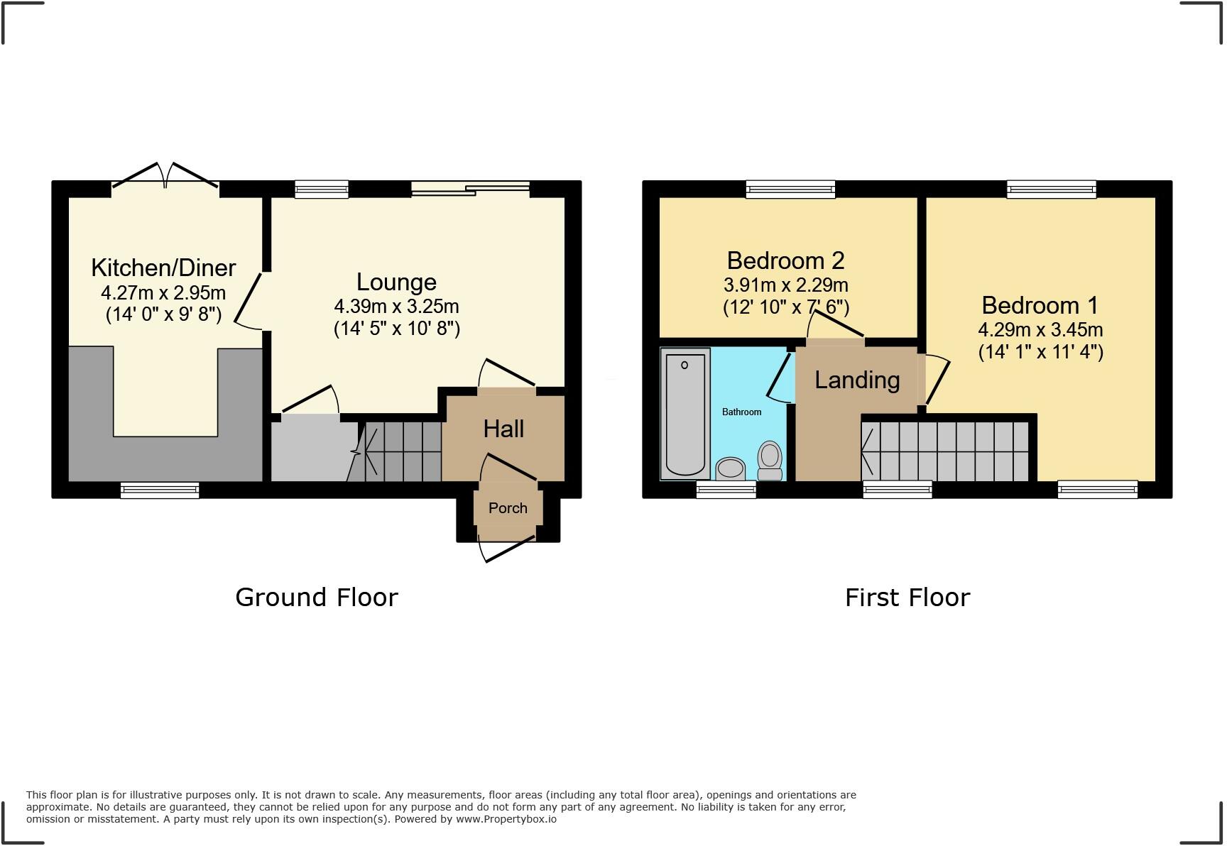 Cleves Avenue, Brentwood, CM14 floorplan