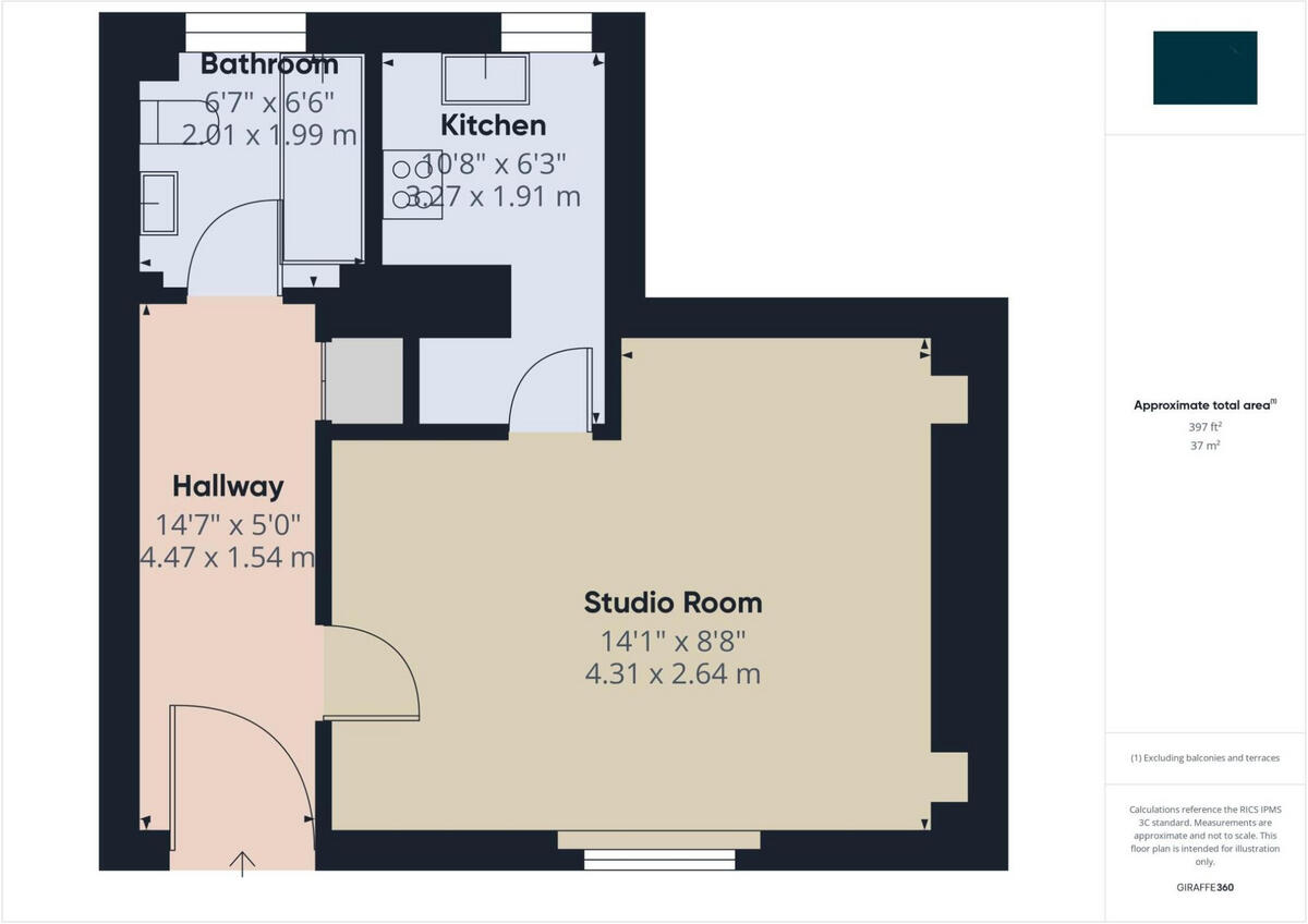 Nile Street, Bath, BA1 floorplan