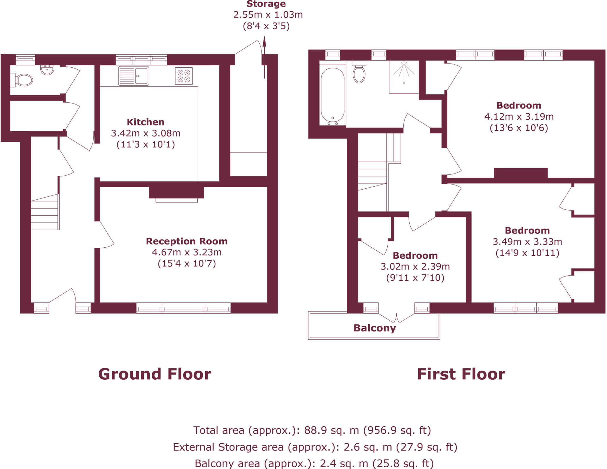 Forest Grove, London, E8 floorplan