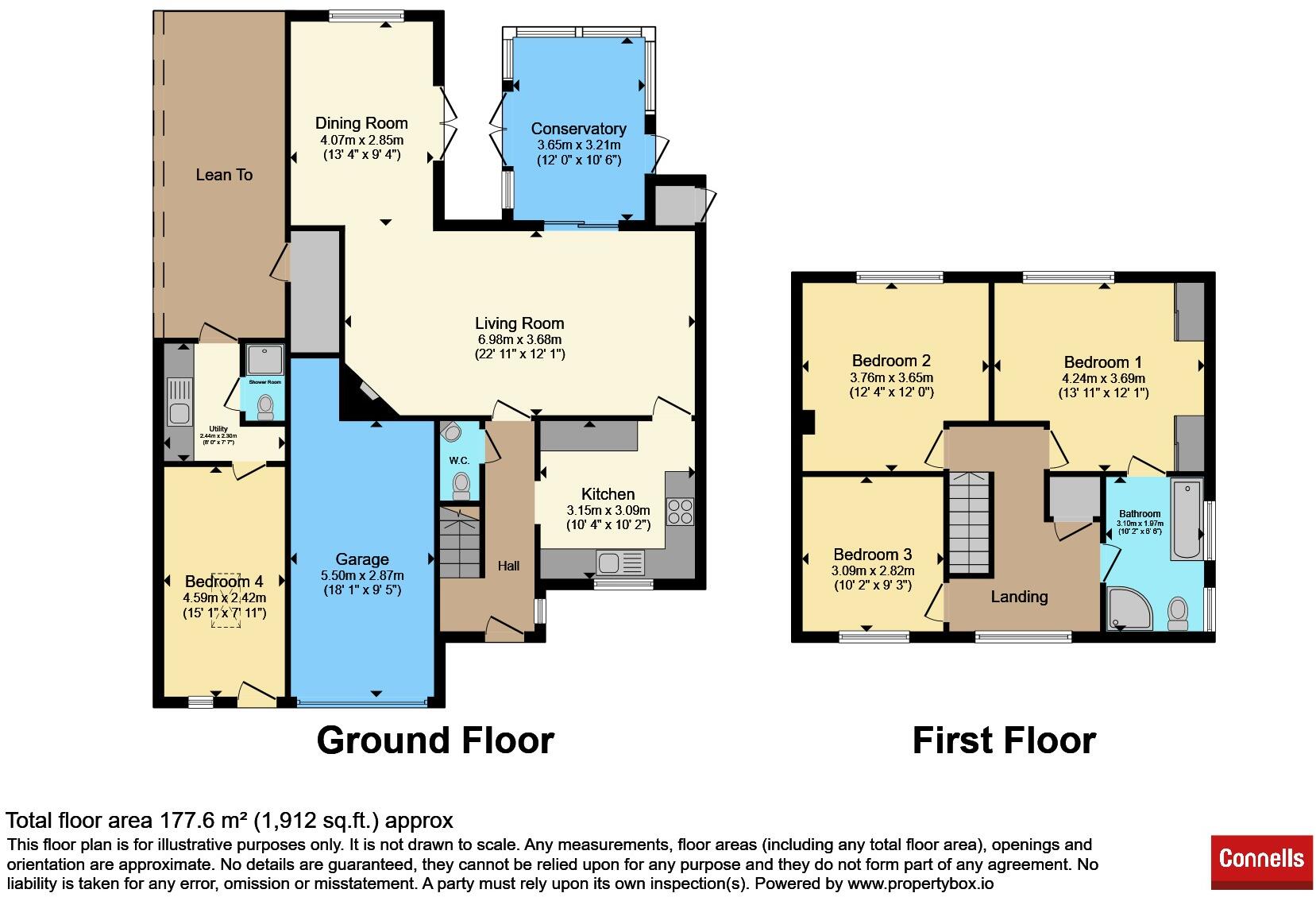 Windsor Road, Crowborough floorplan