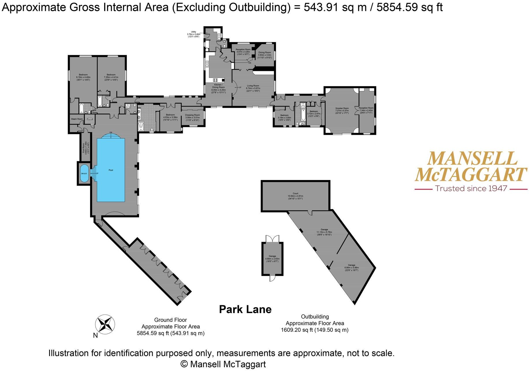 Park Lane, Southwick, BN42 floorplan