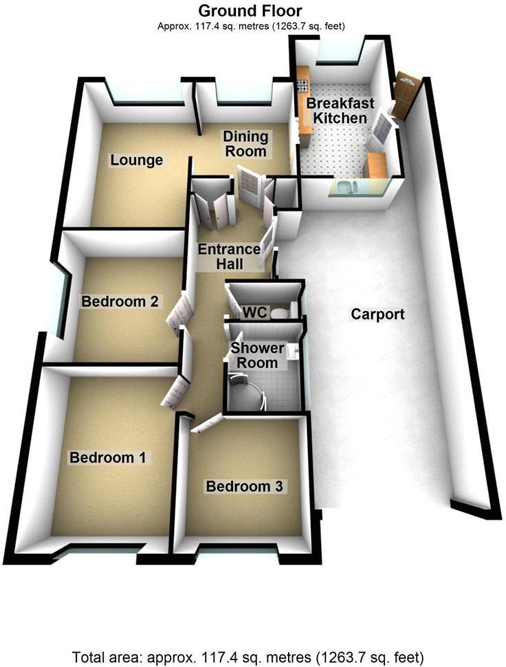 Southleigh Grove, Market Harborough floorplan