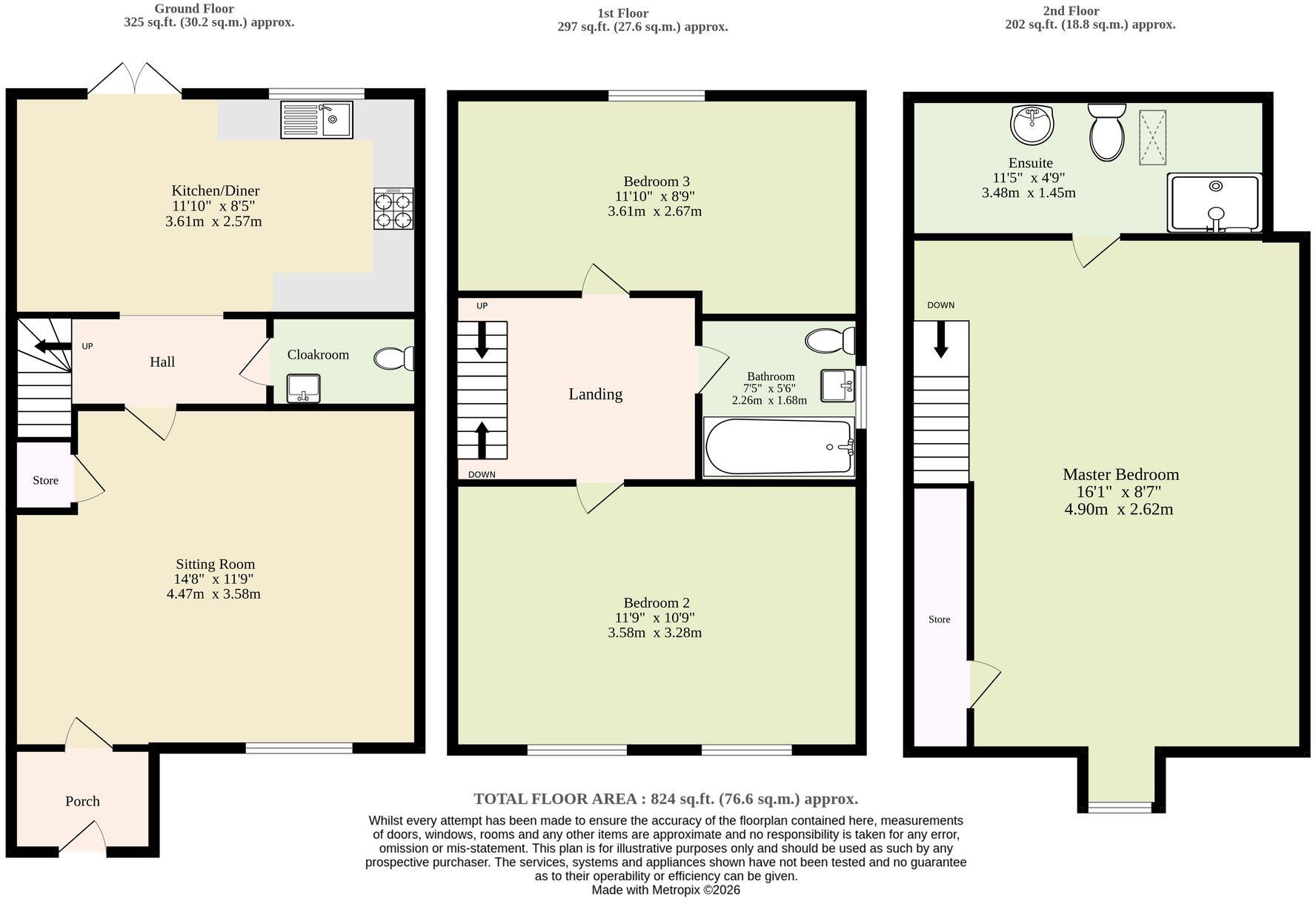 Briggs Mead, Wymondham floorplan
