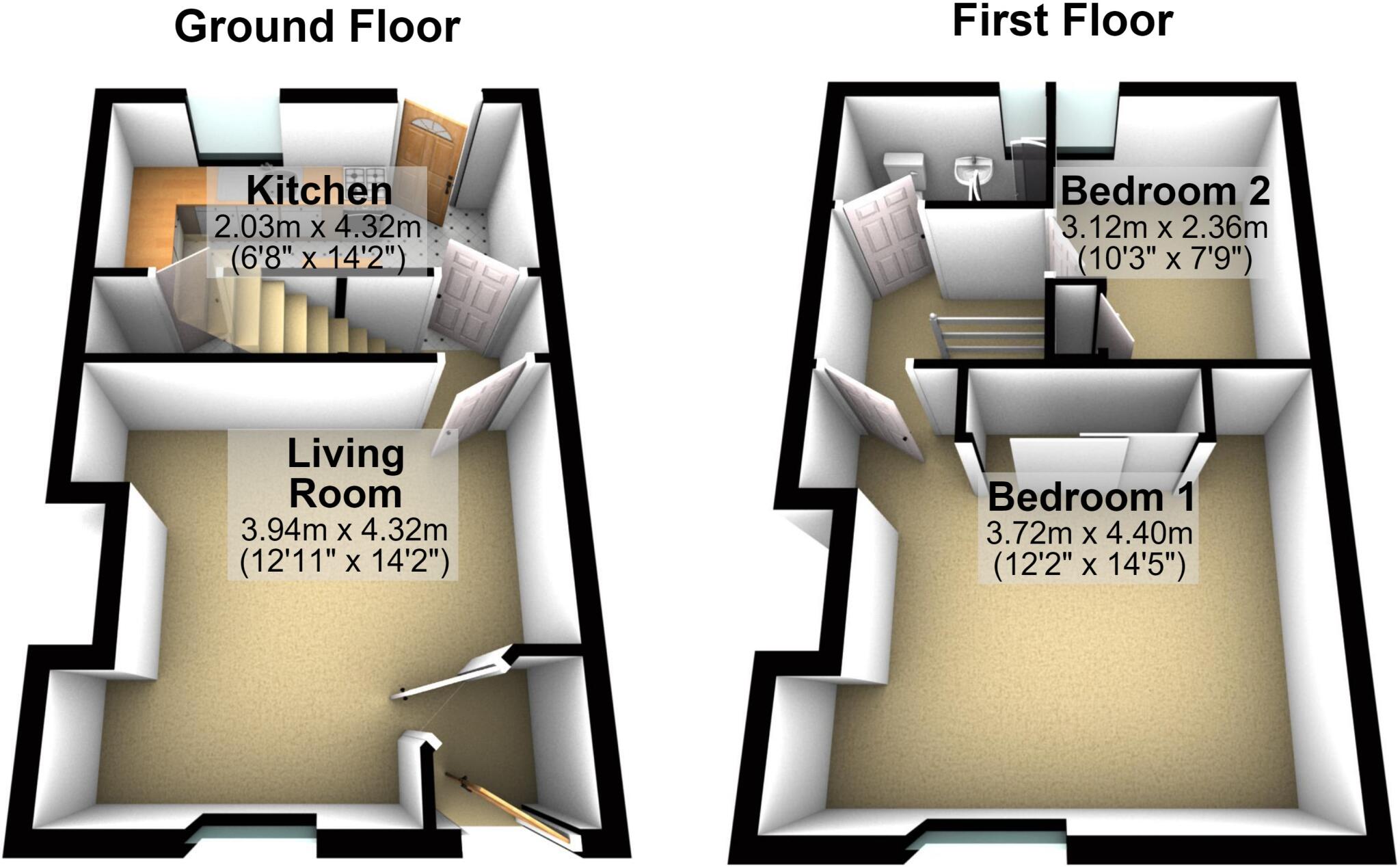 Marsh Street, Cleckheaton, BD19 floorplan