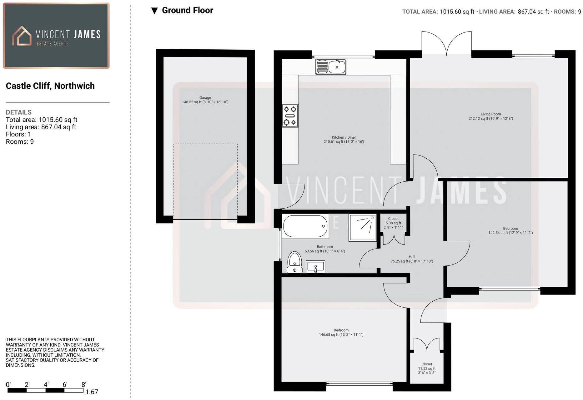 Castle Cliff, Northwich, CW8 floorplan