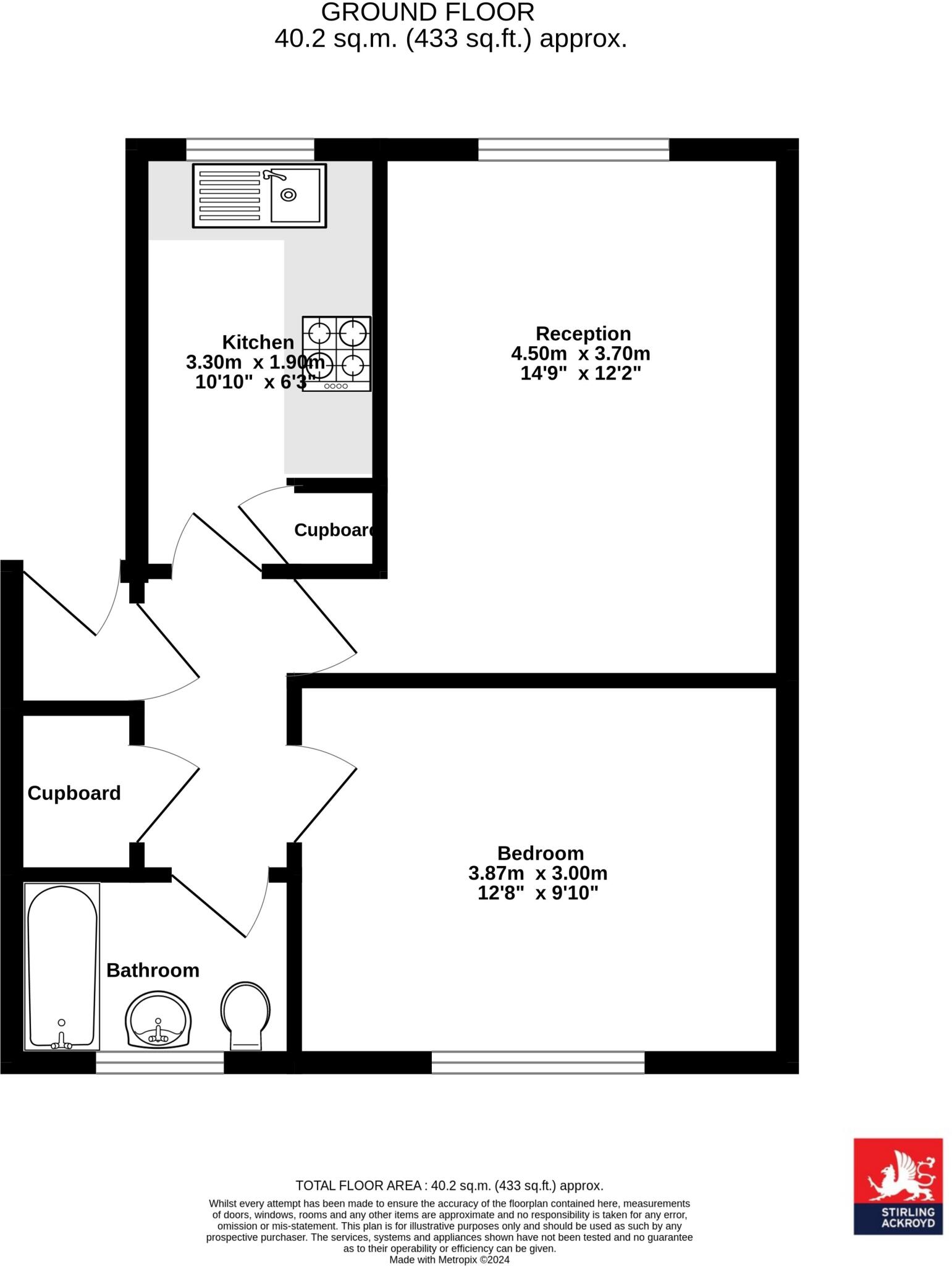 Rossiter Lodge, Rosetrees, Guildford, Surrey, GU1 floorplan