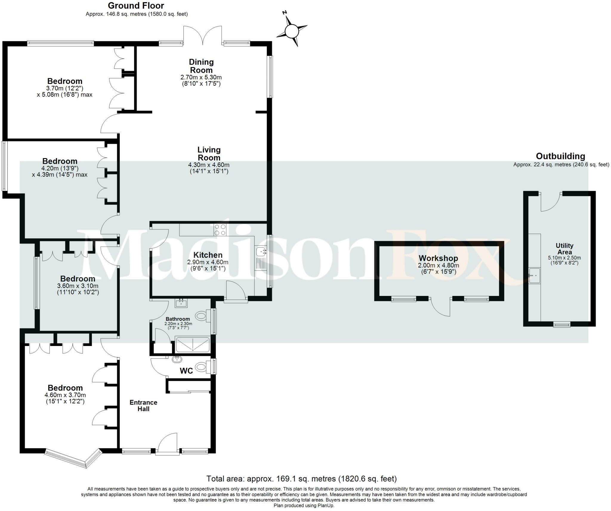 Glengall Road, Woodford Green, IG8 floorplan