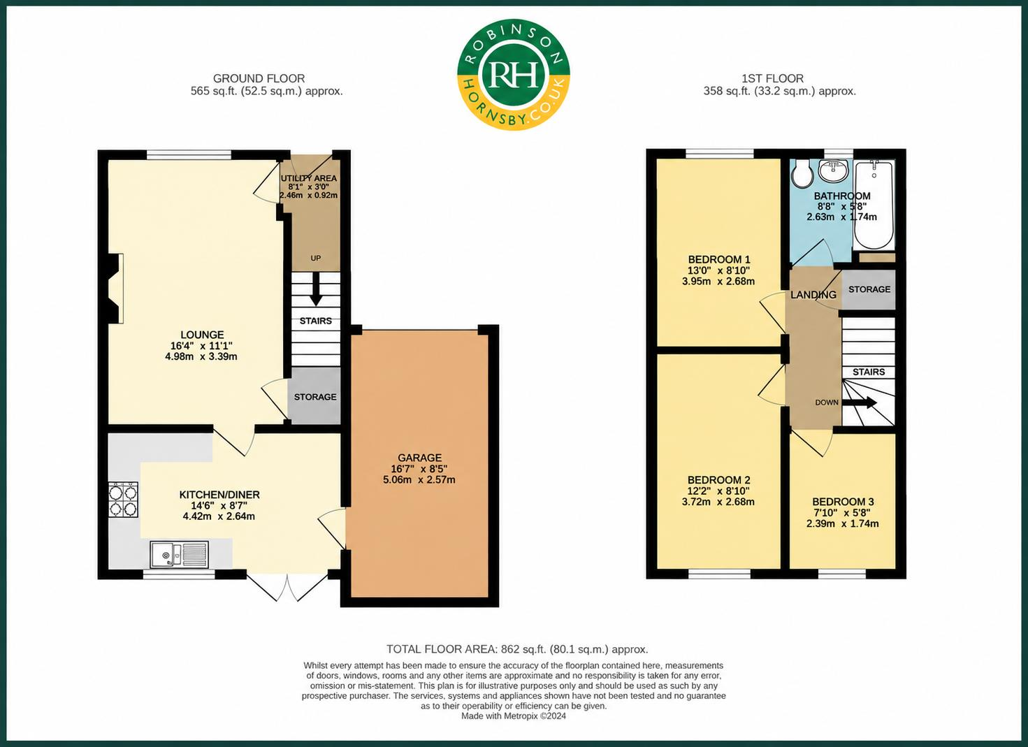 Applehaigh Drive, Kirk Sandall, Doncaster floorplan