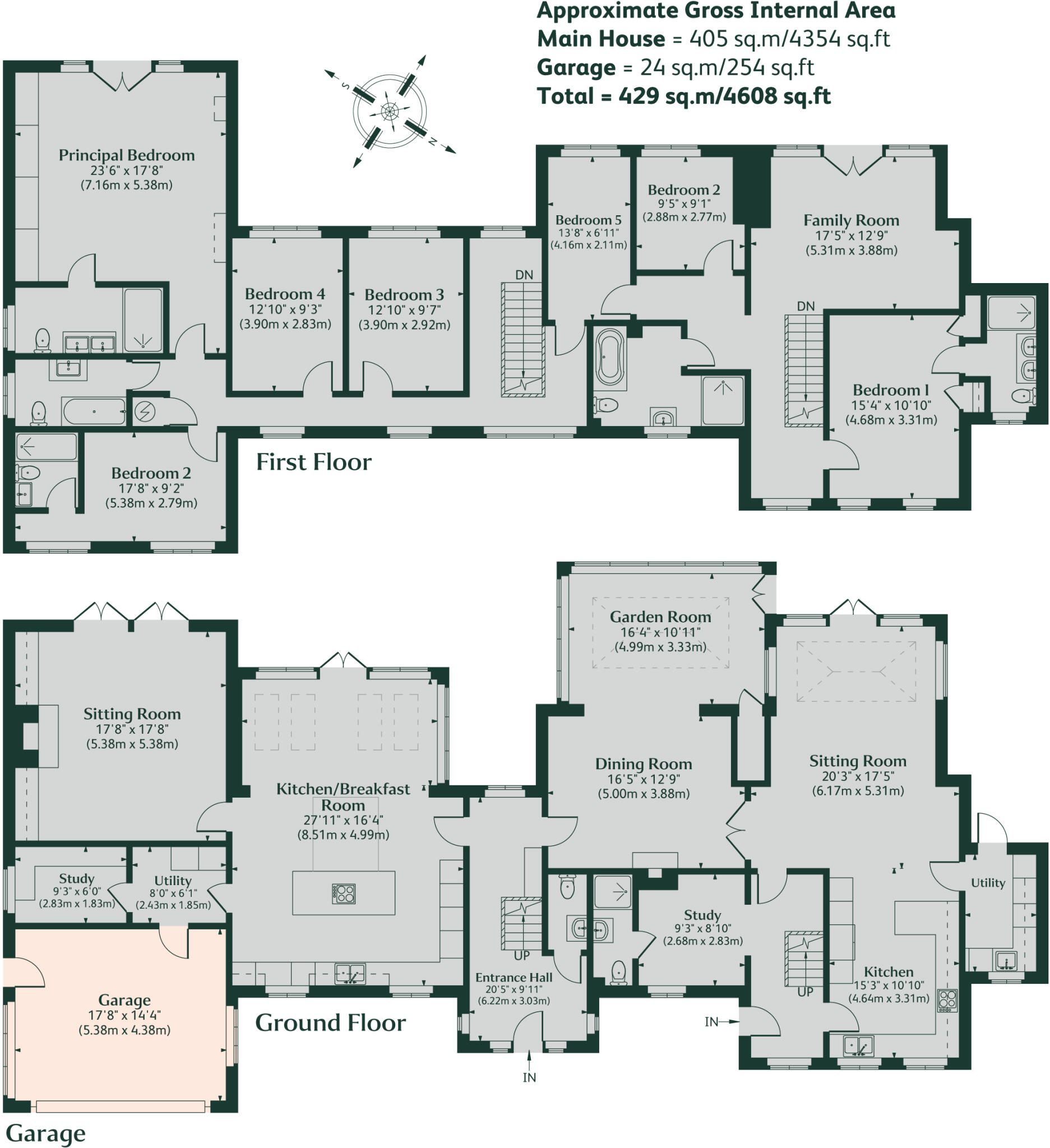 Glebe Corner, Stamford floorplan