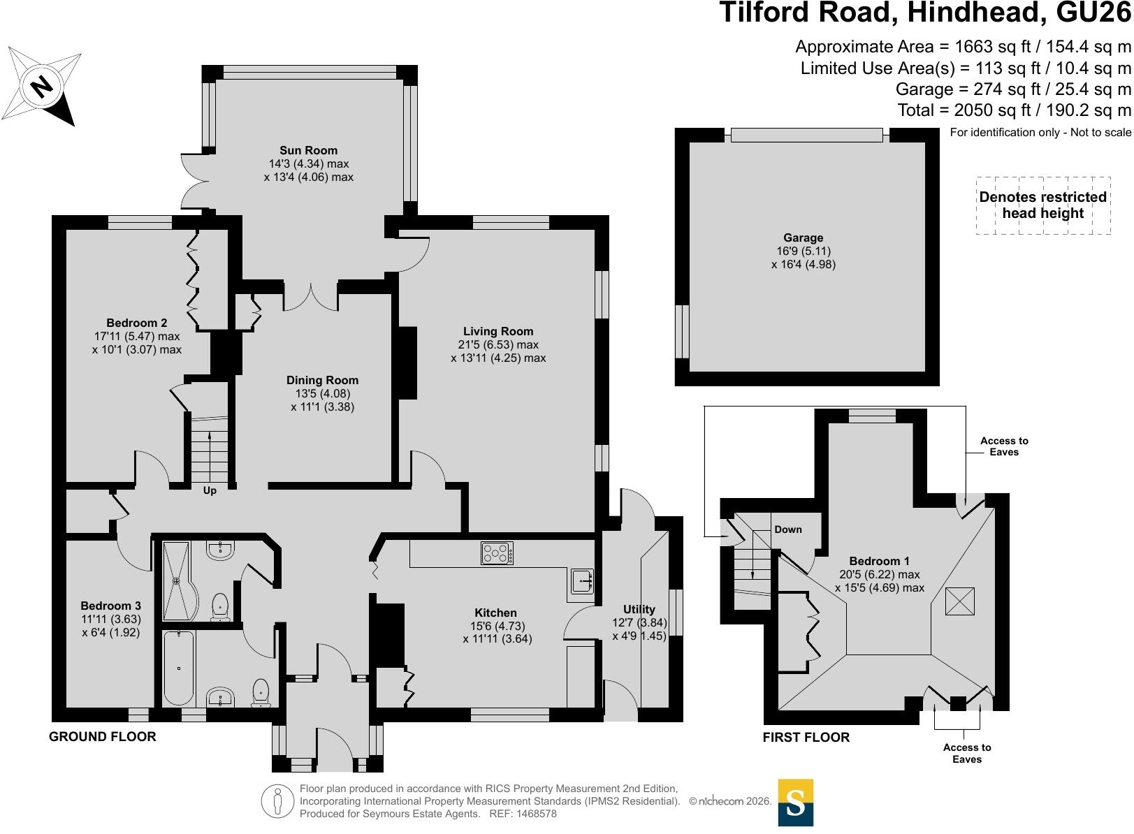 Tilford Road, Hindhead, Surrey, GU26 floorplan