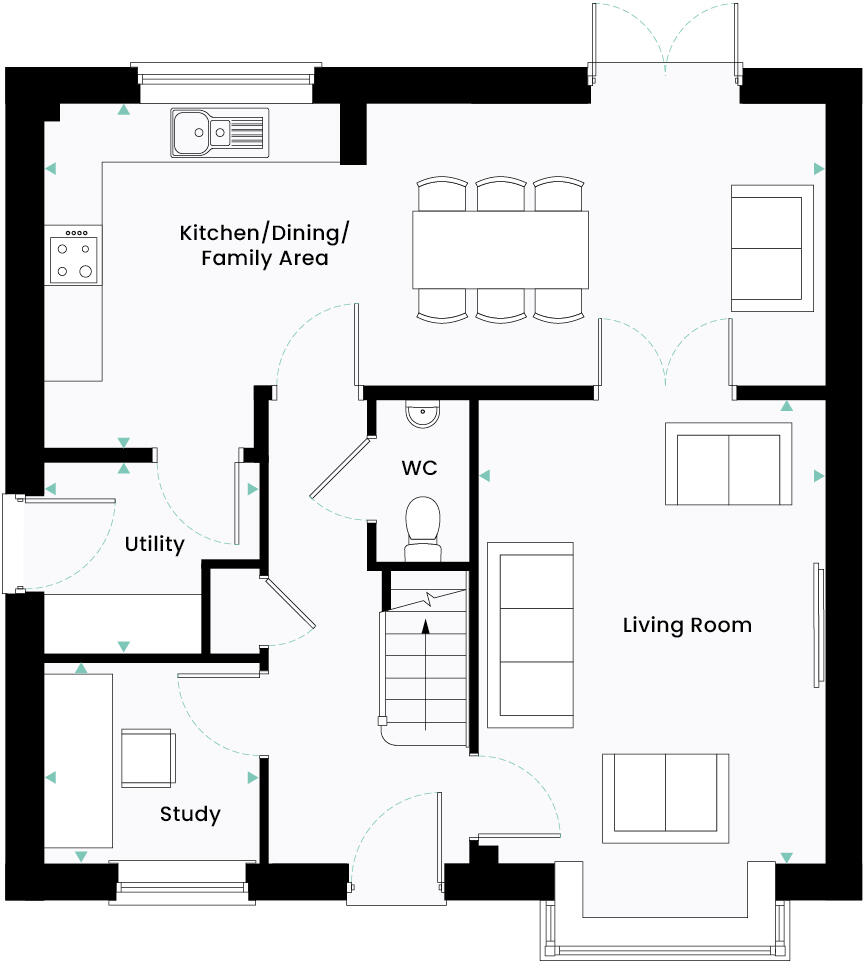 at Wixams, 
Four Acre Drive, Wixams,
Bedfordshire,
MK45 3GT
 floorplan