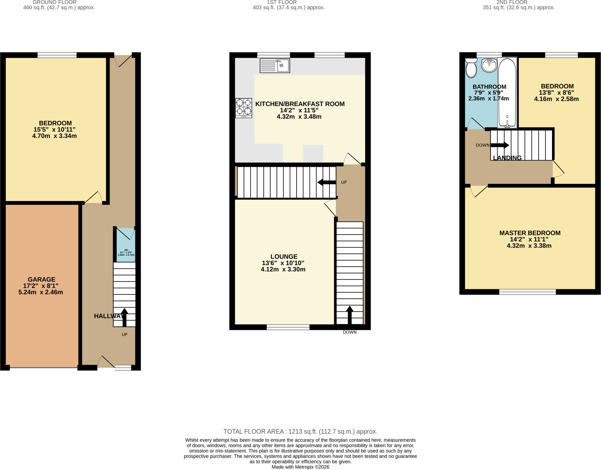 Alison Grove, Manchester, M30 floorplan