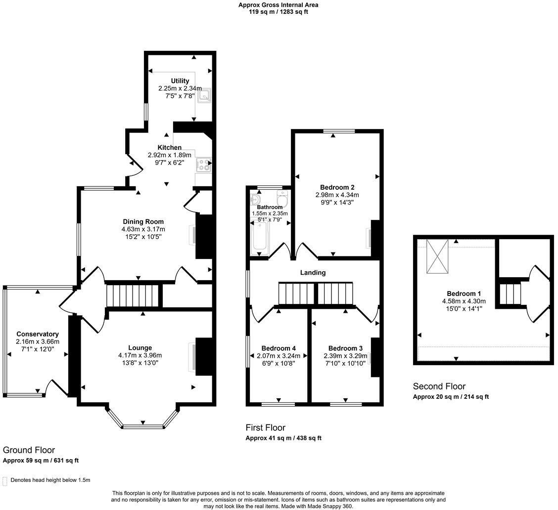 St. Johns Croft, Tenby floorplan