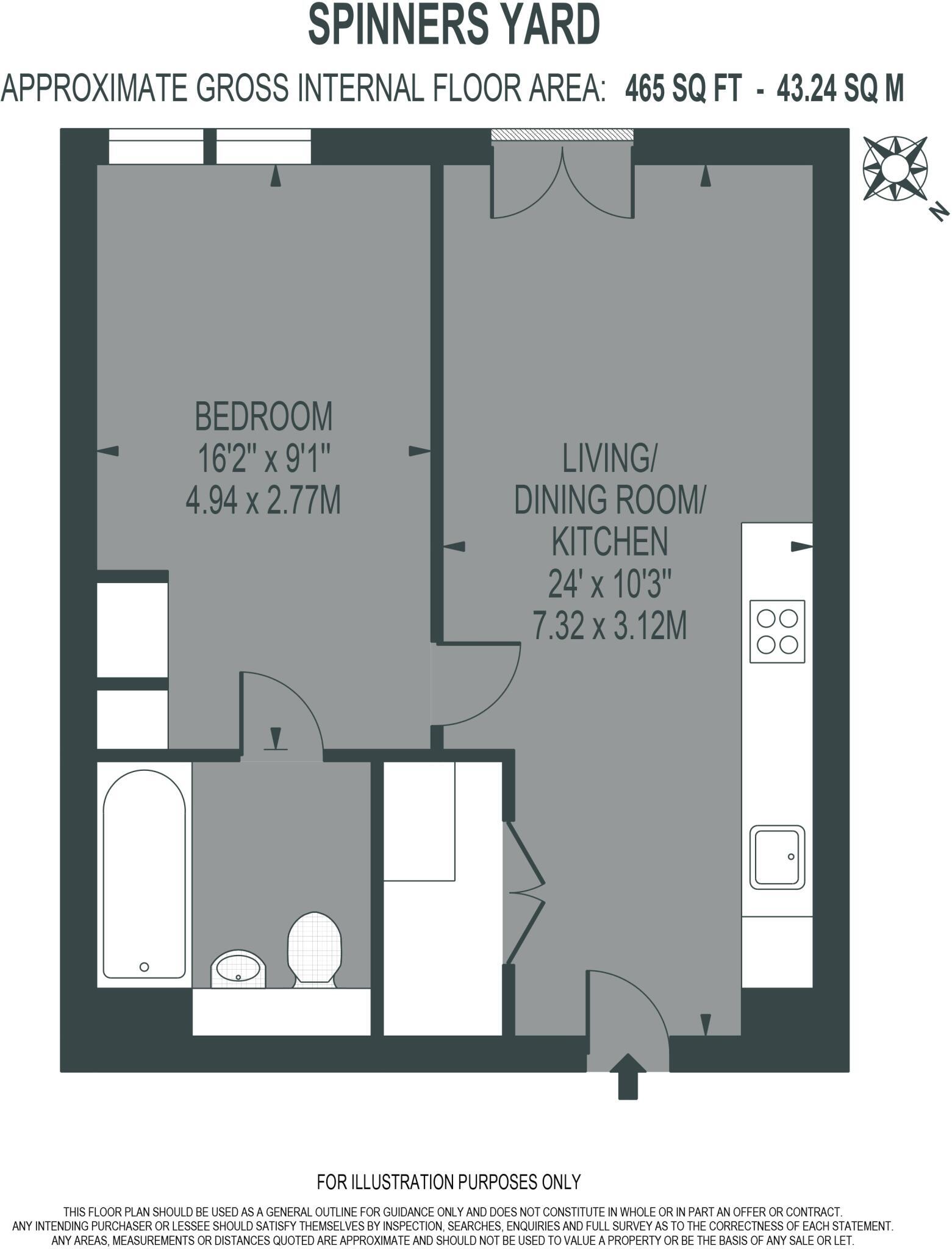 Spinners Yard, Skinner Lane, Sheepscar, Leeds floorplan