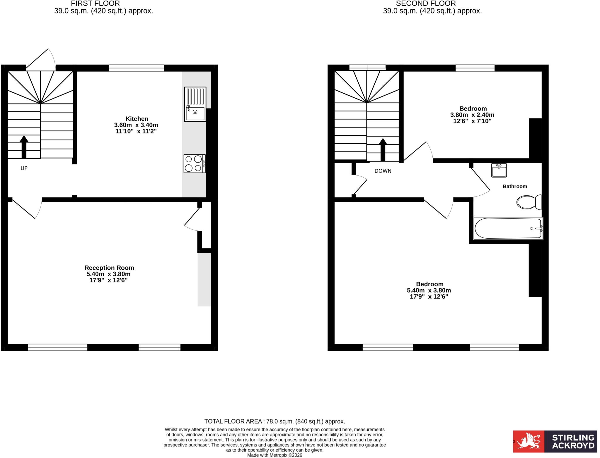 Glenarm Road, London, E5 floorplan