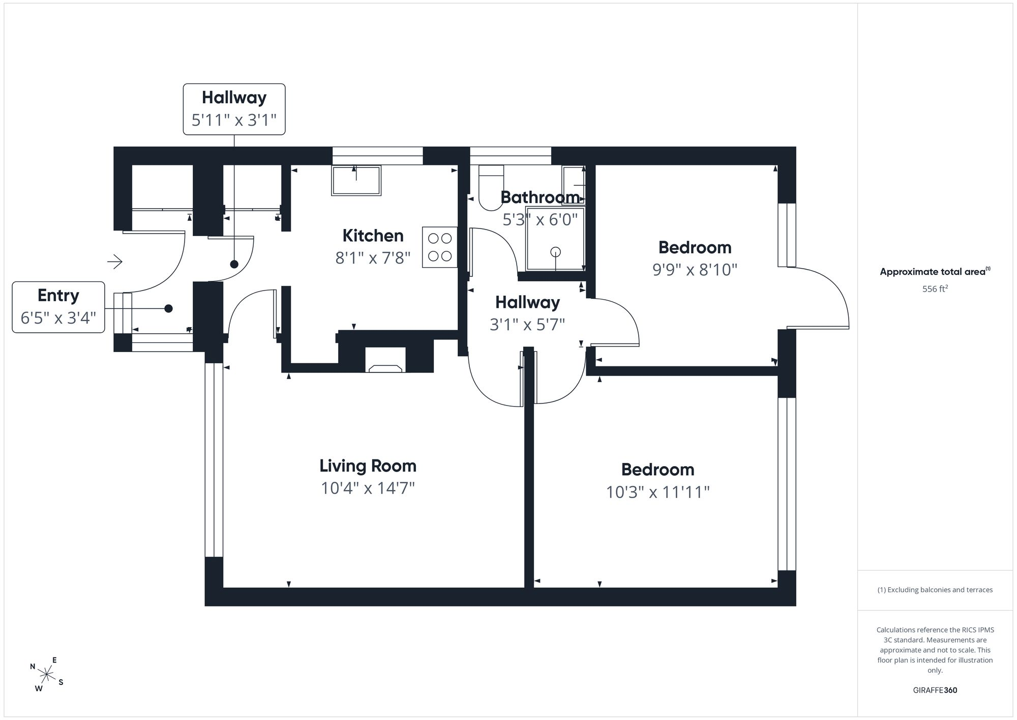 Woodlands Crescent, Buckingham, MK18 floorplan