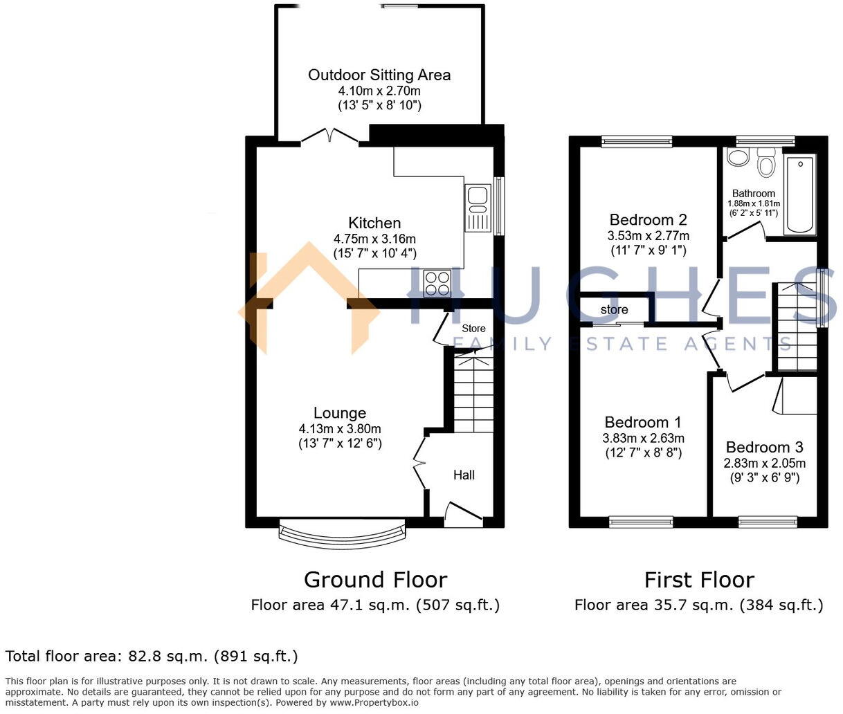 Wortley Drive, Oughtibridge, Sheffield floorplan