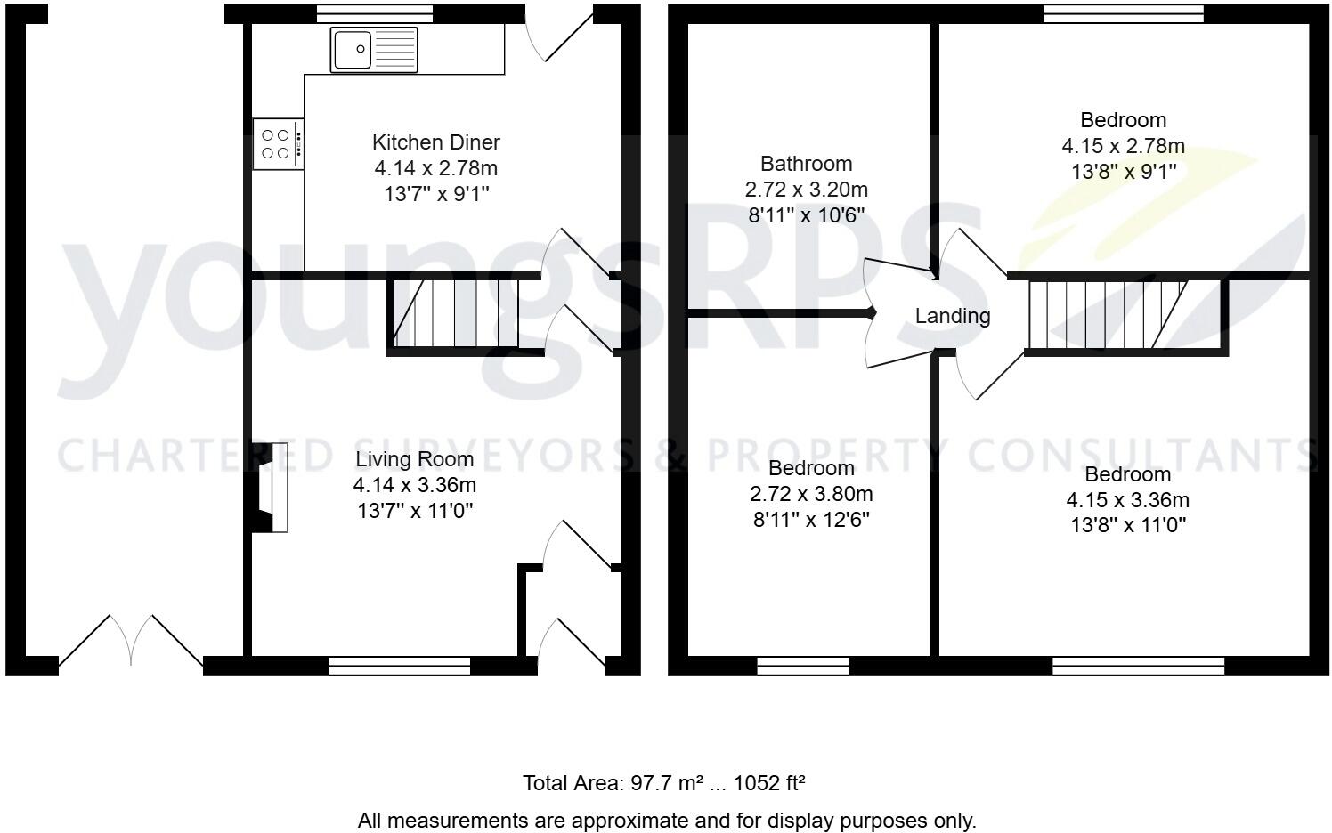 Water End, Brompton, Northallerton, North Yorkshire, DL6 floorplan