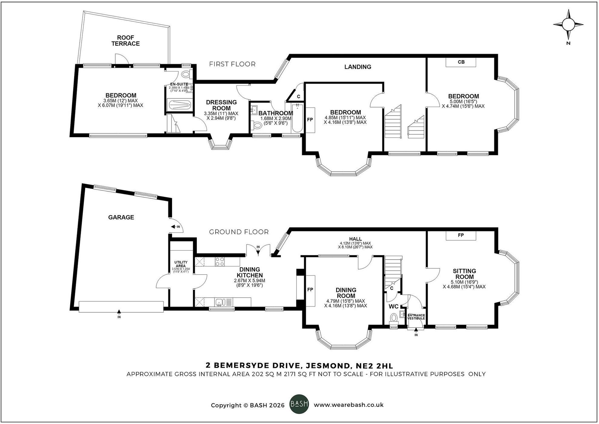 Bemersyde Drive, Jesmond, NE2 floorplan