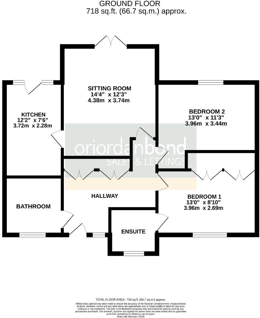 Brampton Valley Lane, Chapel Brampton, Northamptonshire NN6 floorplan