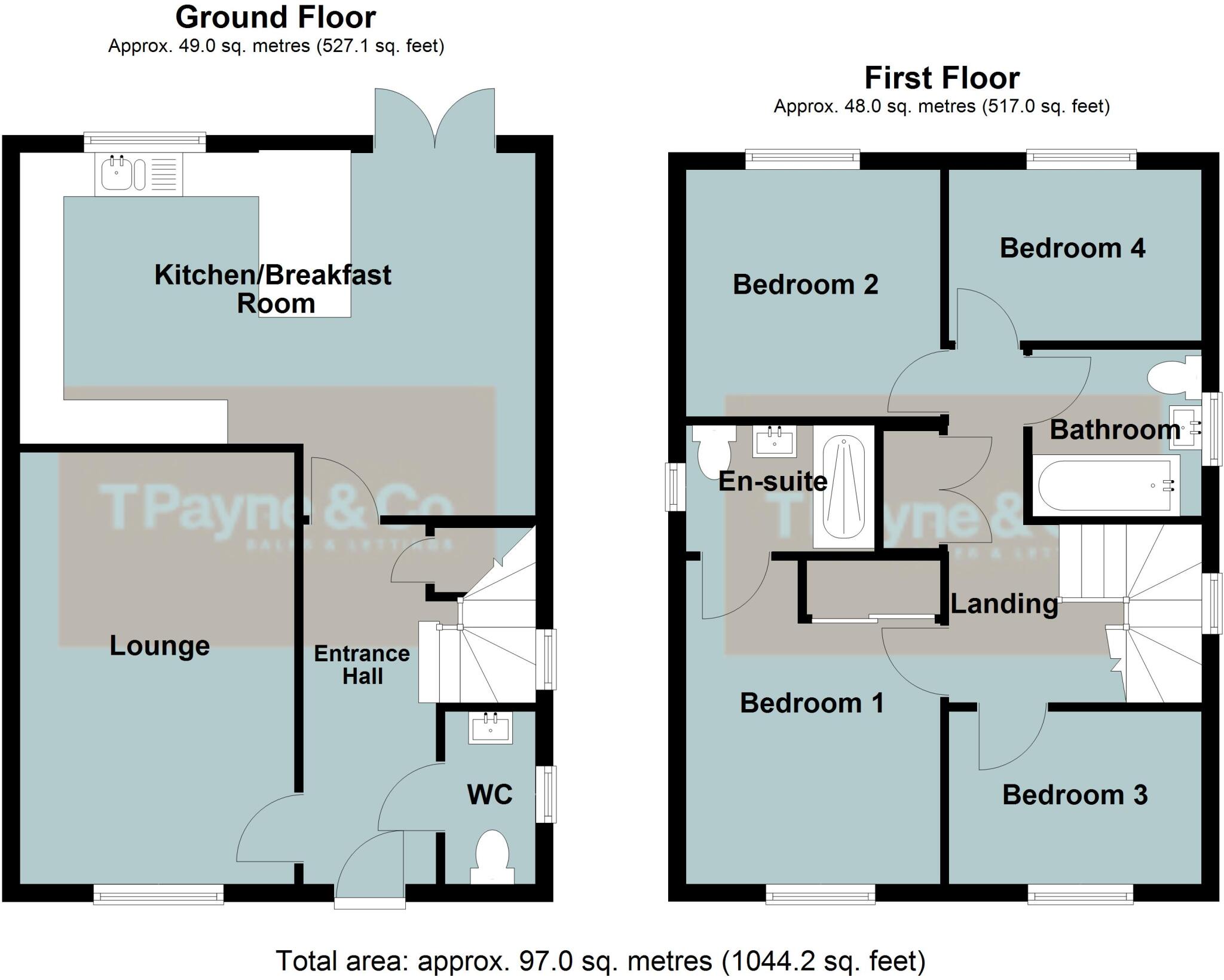 Dukes Head Close, Thorney, Peterborough., PE6 0NX floorplan